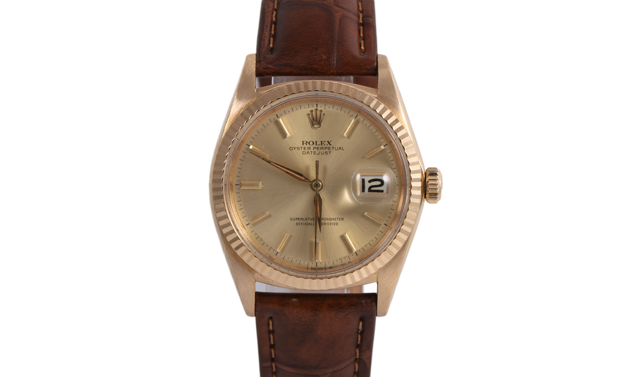 1958 Rolex Datejust 36mm - 1601 (Champagne)