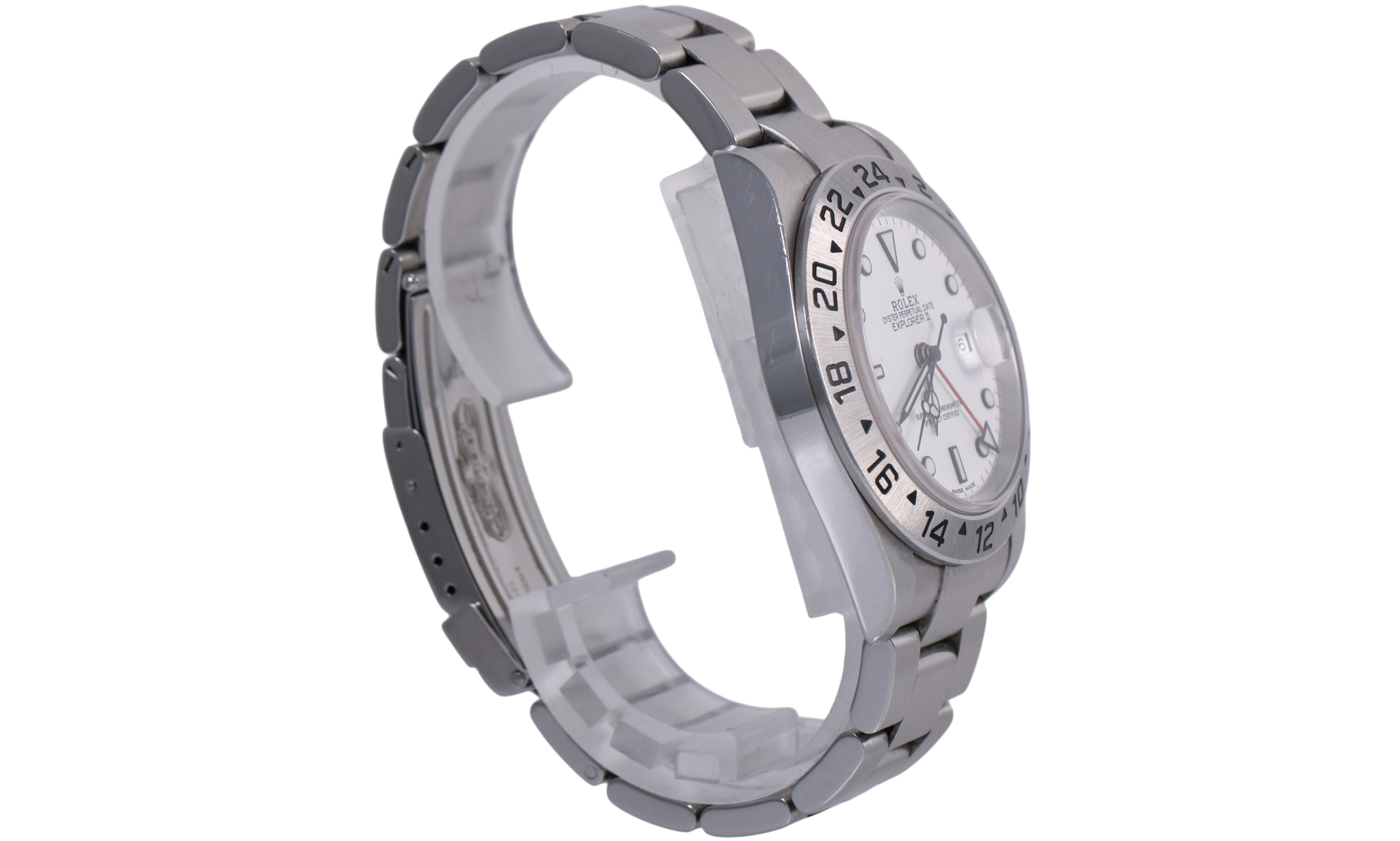 2004 Rolex Explore II 40mm No Holes Case - 16570 (Polar)