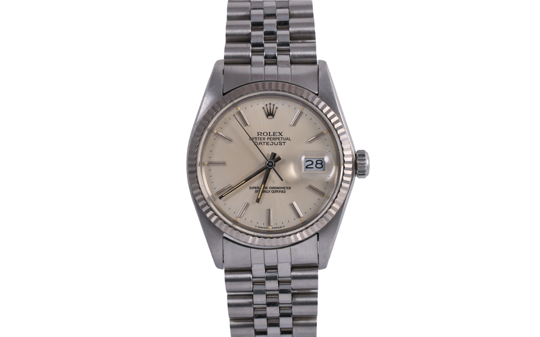 1987 Rolex Datejust 36mm - 16014 (Silver)