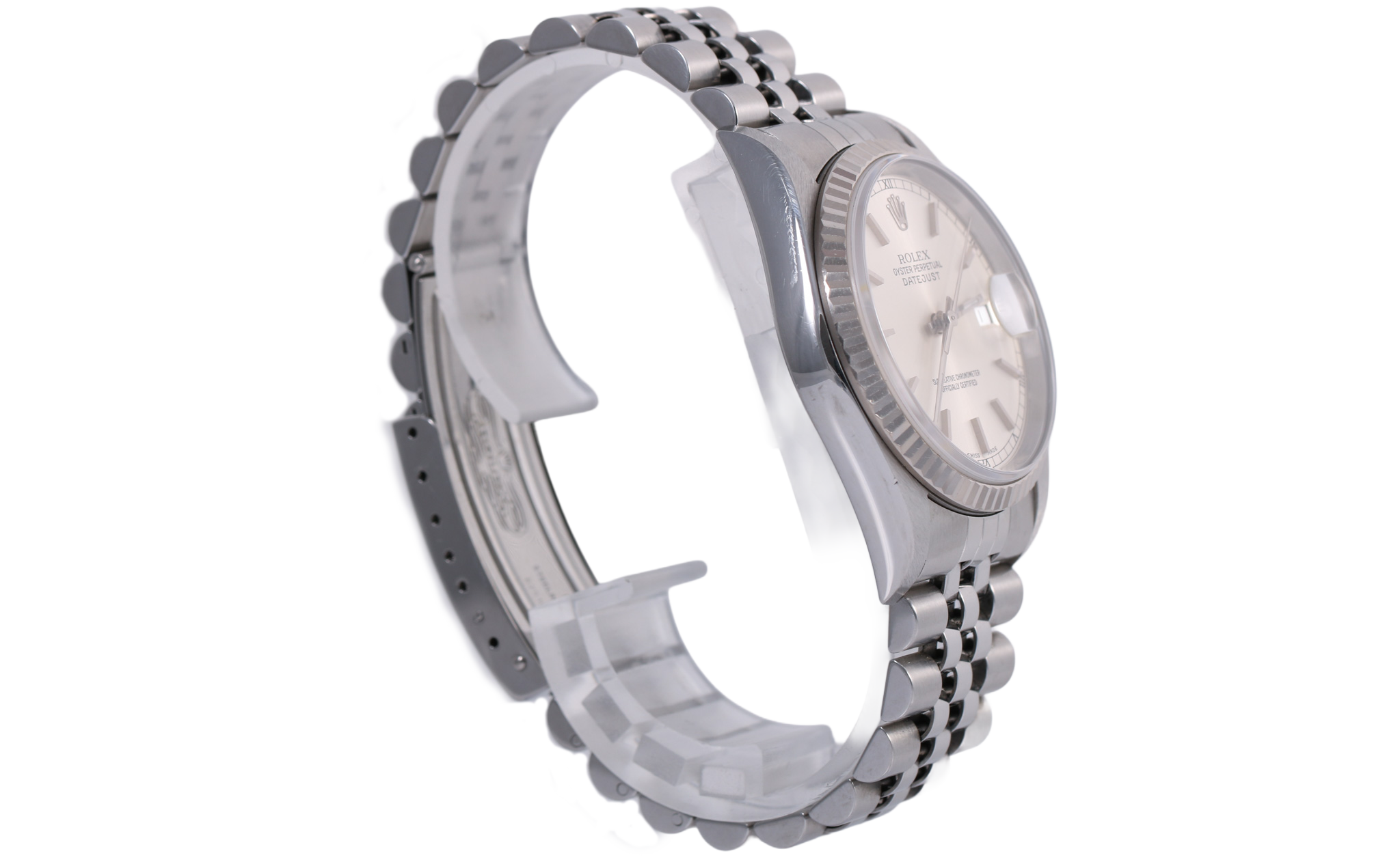 2001 Rolex Datejust 36mm - 16234 (Silver)
