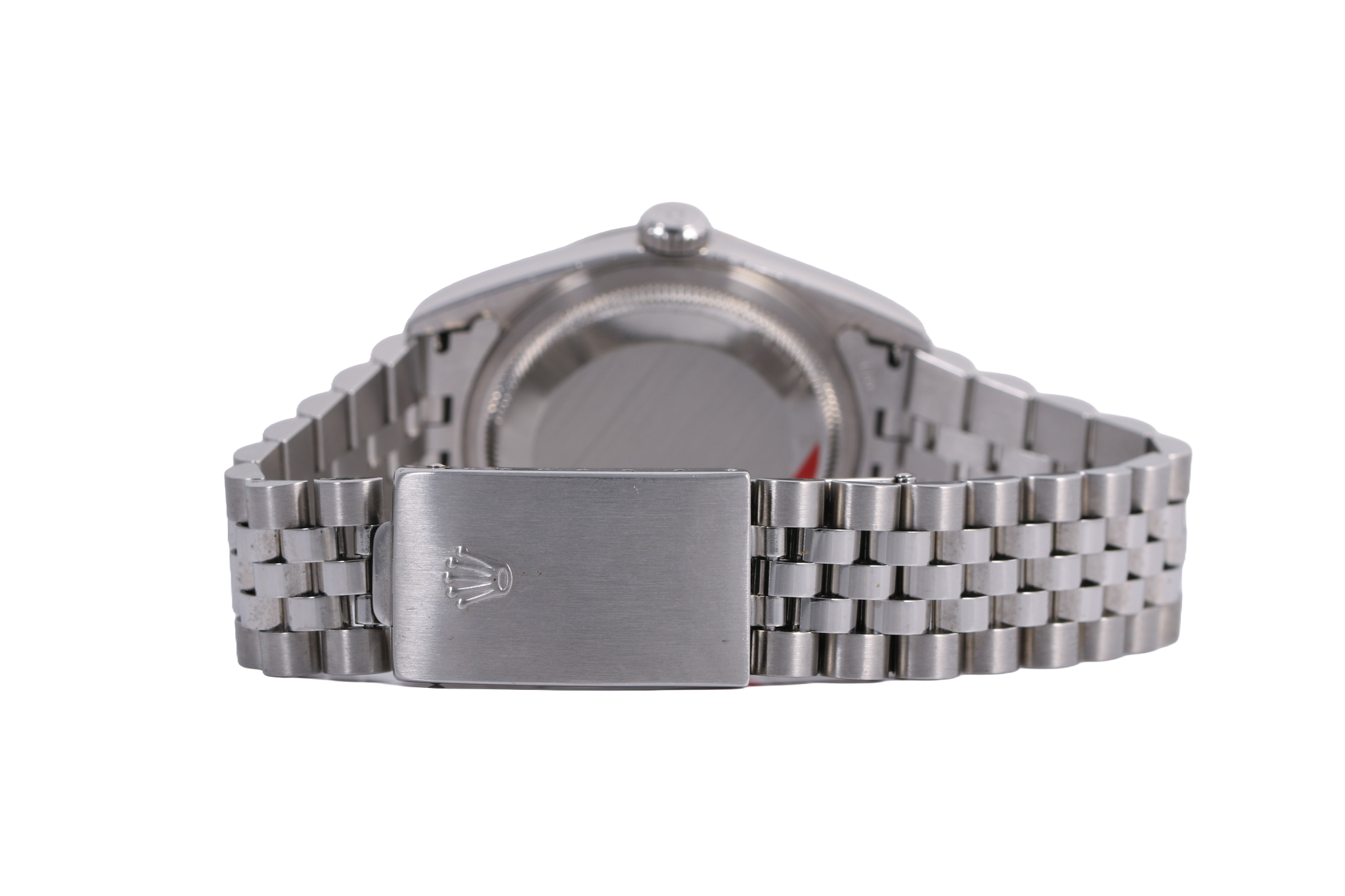 2002 Rolex Datejust 36mm No Holes Case - 16234 (White Roman)