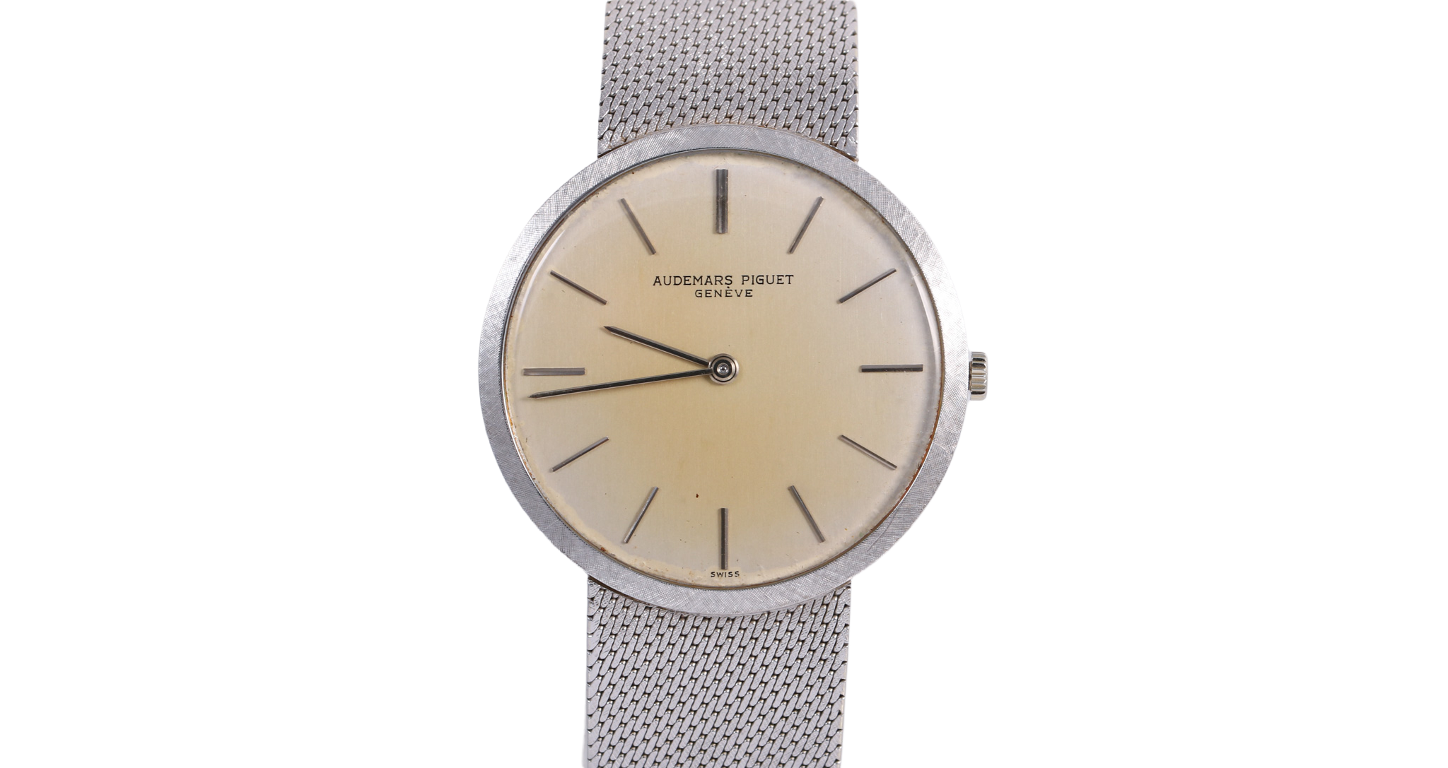 1950s Audemars Piguet Vintage Classic Ultra-Thin Dress Watch 34mm - 5266 (Silver)