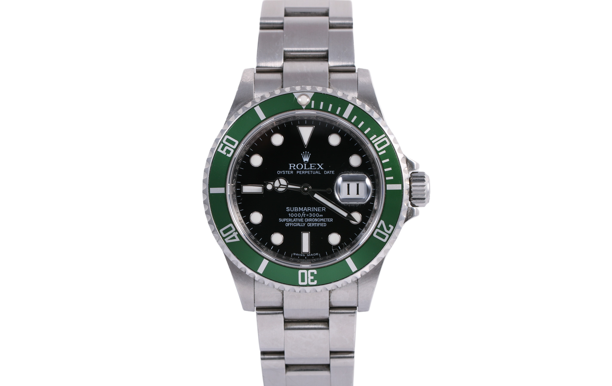 2007 Rolex Submariner Date 40mm - 16610LV (Kermit)