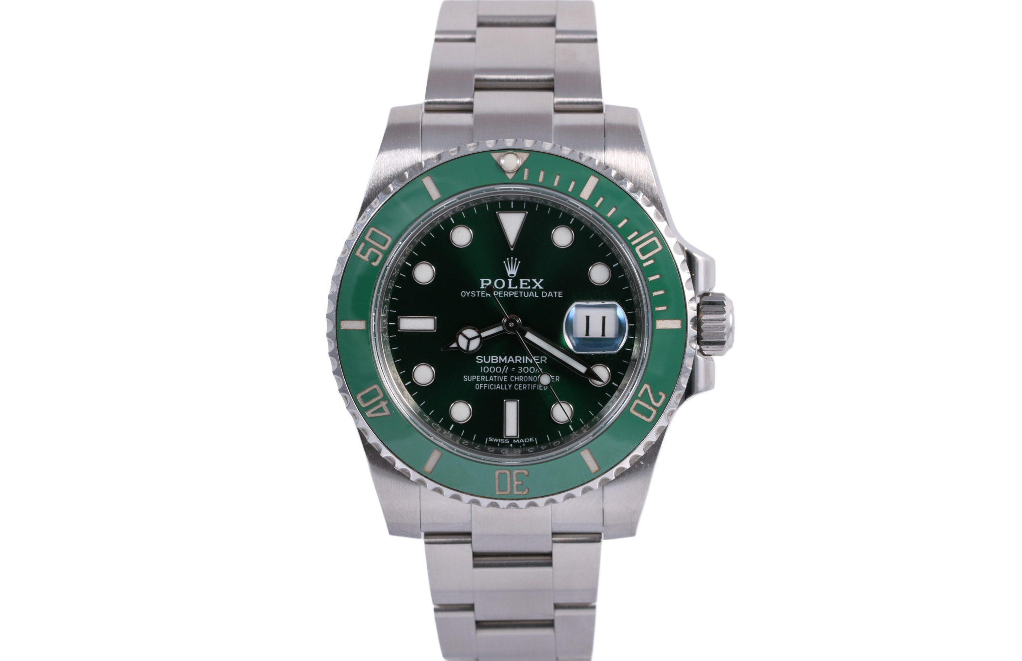 2017 Rolex Submariner Date 40mm - 116610LV (Hulk)