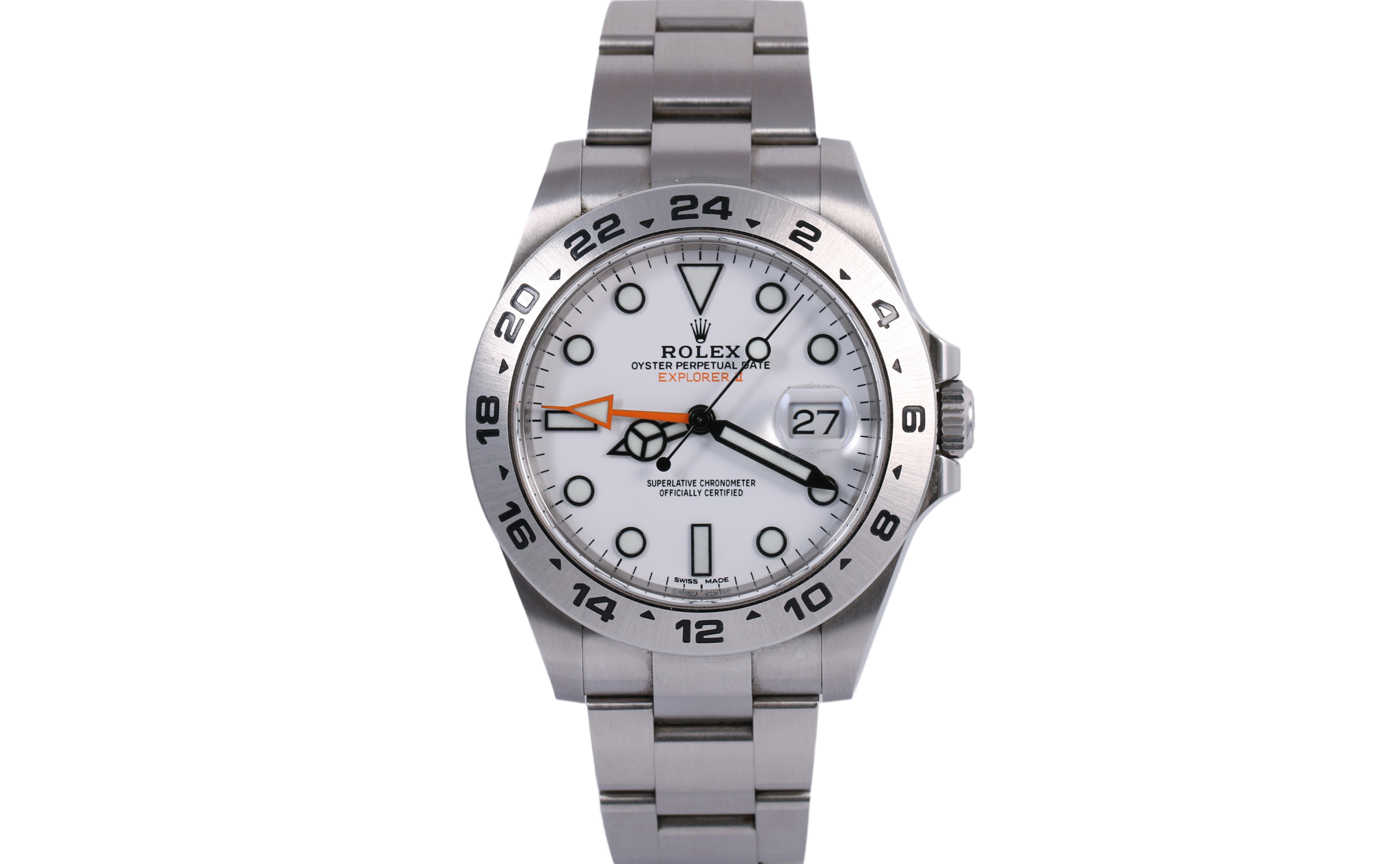 2021 Rolex Explorer II 42mm - 216570 (Polar)