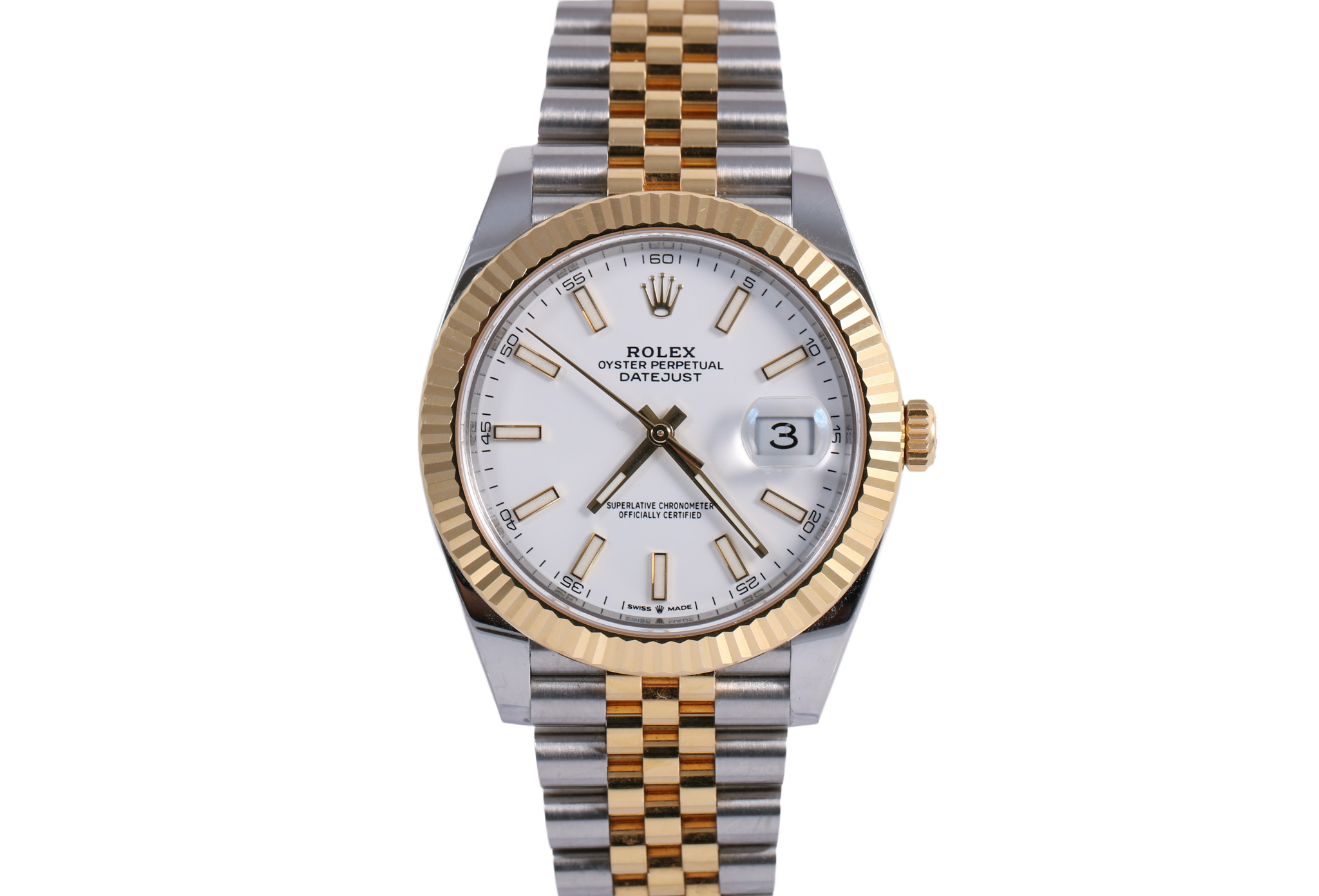 2021 Rolex Datejust 41mm Jubilee - 126333 (White)
