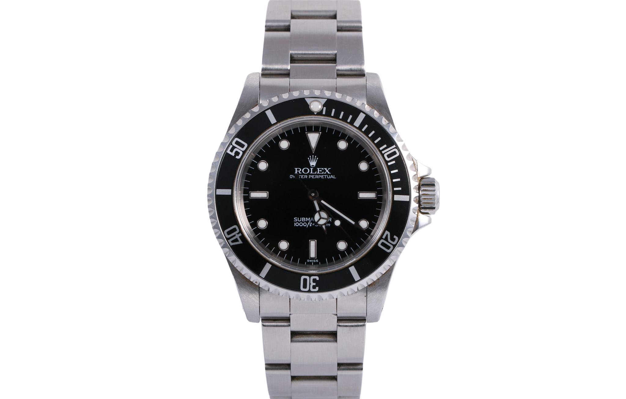 "SWISS" ONLY 1999 Rolex Submariner No-Date 40mm - 14060