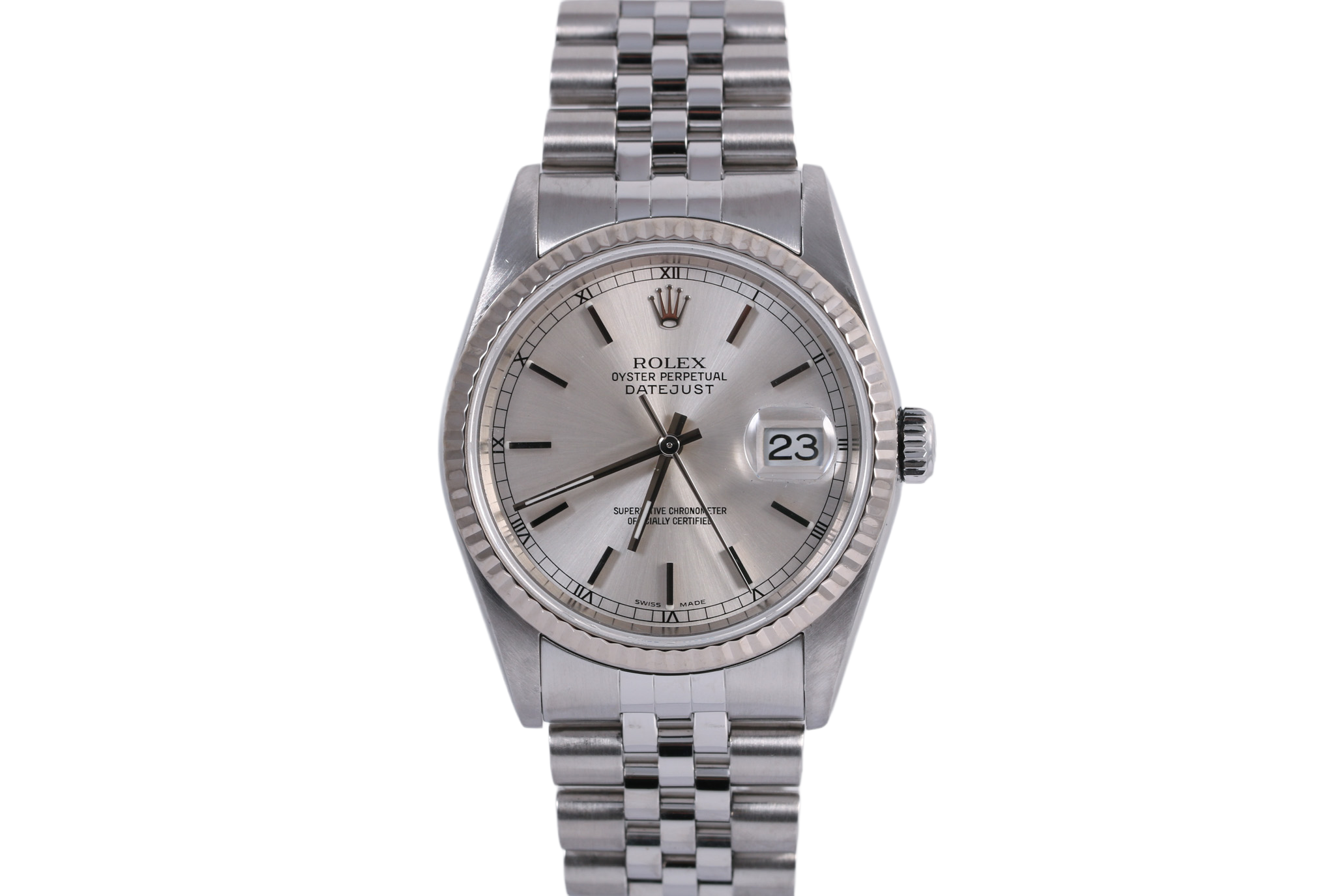 2004 Rolex Datejust 36mm - 16234 (Silver)
