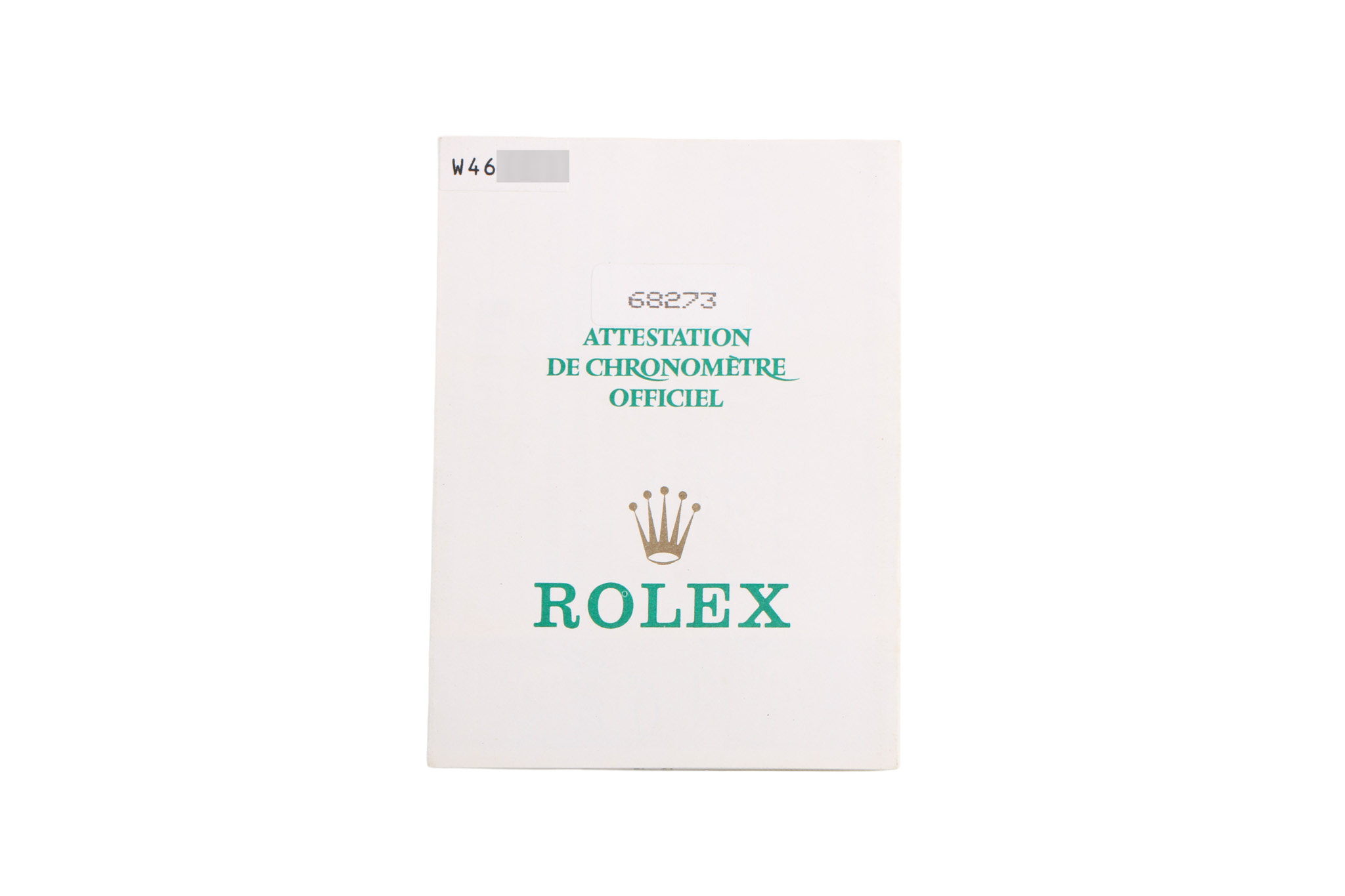 1994 Rolex Datejust 31mm - 68273NR (White MOP)