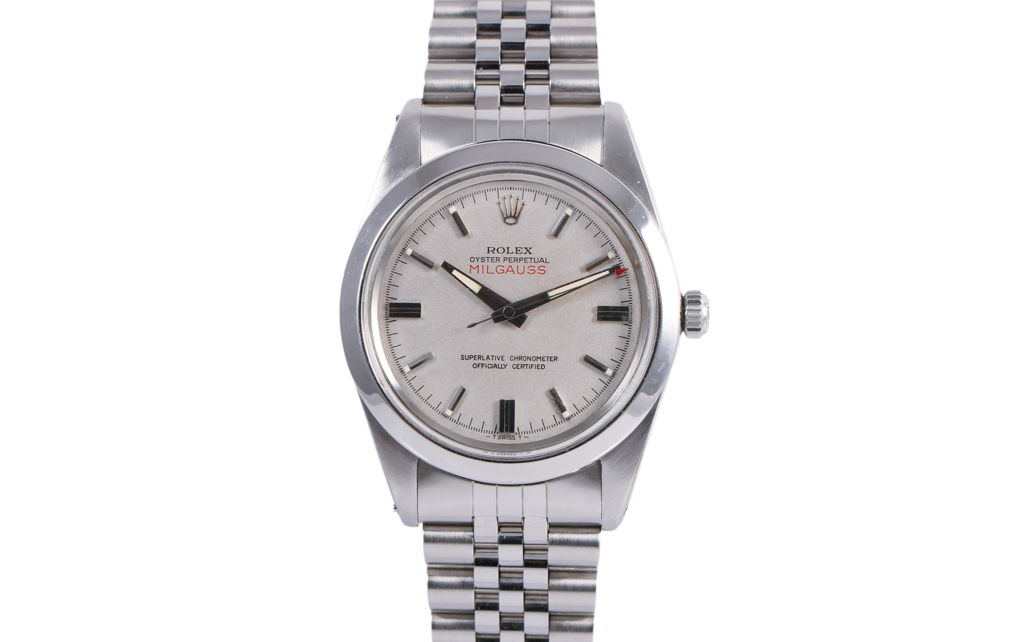 1962 Rolex Milgauss 38mm - 1019 (Silver) 'CERN' Dial