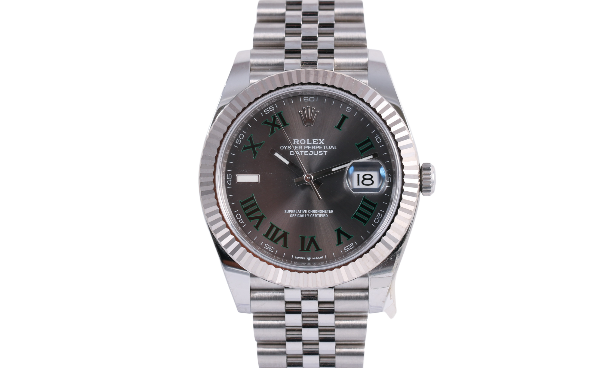2018 Rolex Datejust 41mm Jubilee - 126334 (Wimbledon)