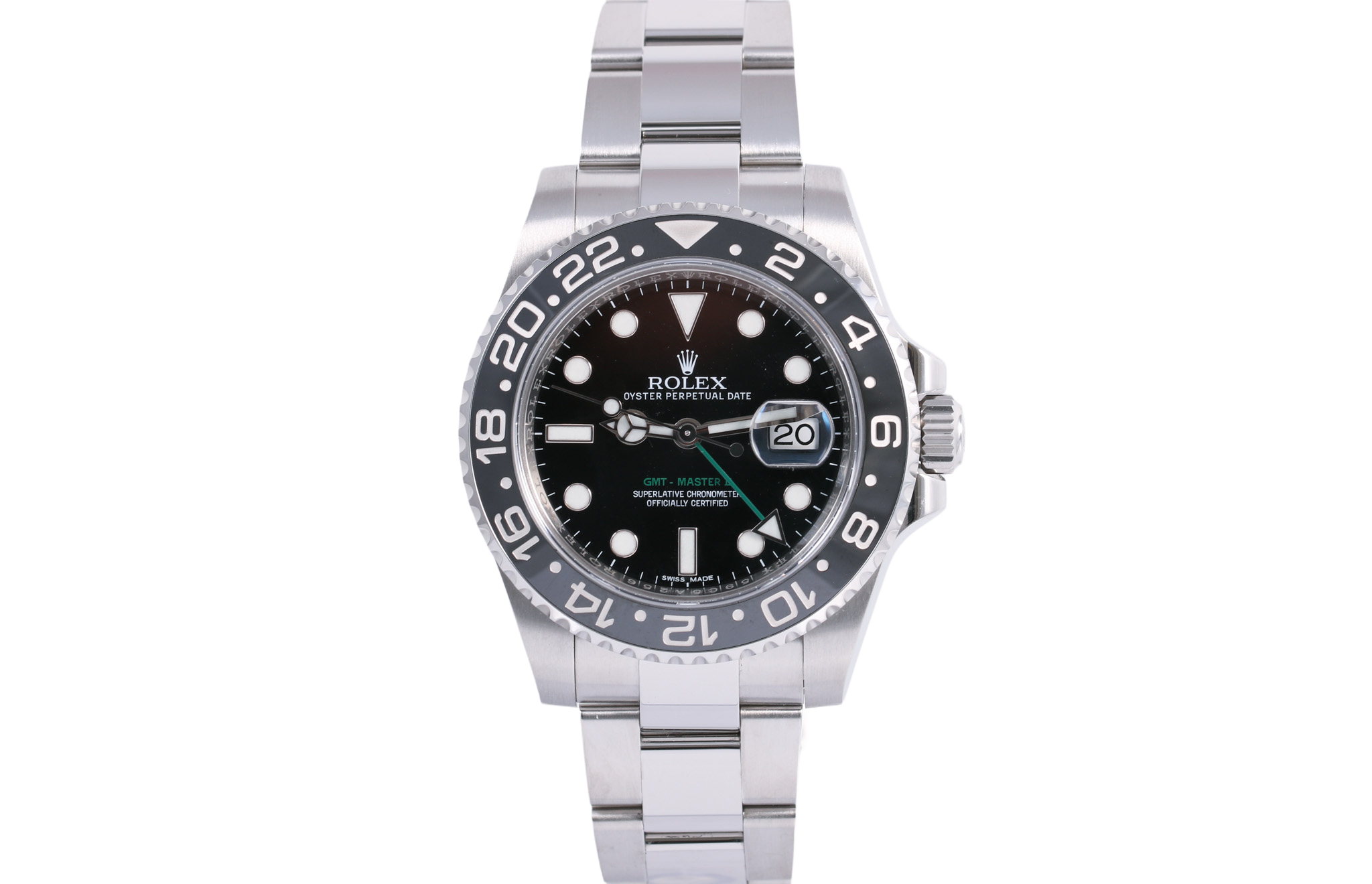 2015 Rolex GMT-Master II 40mm - 116710LN (Green Arrow)