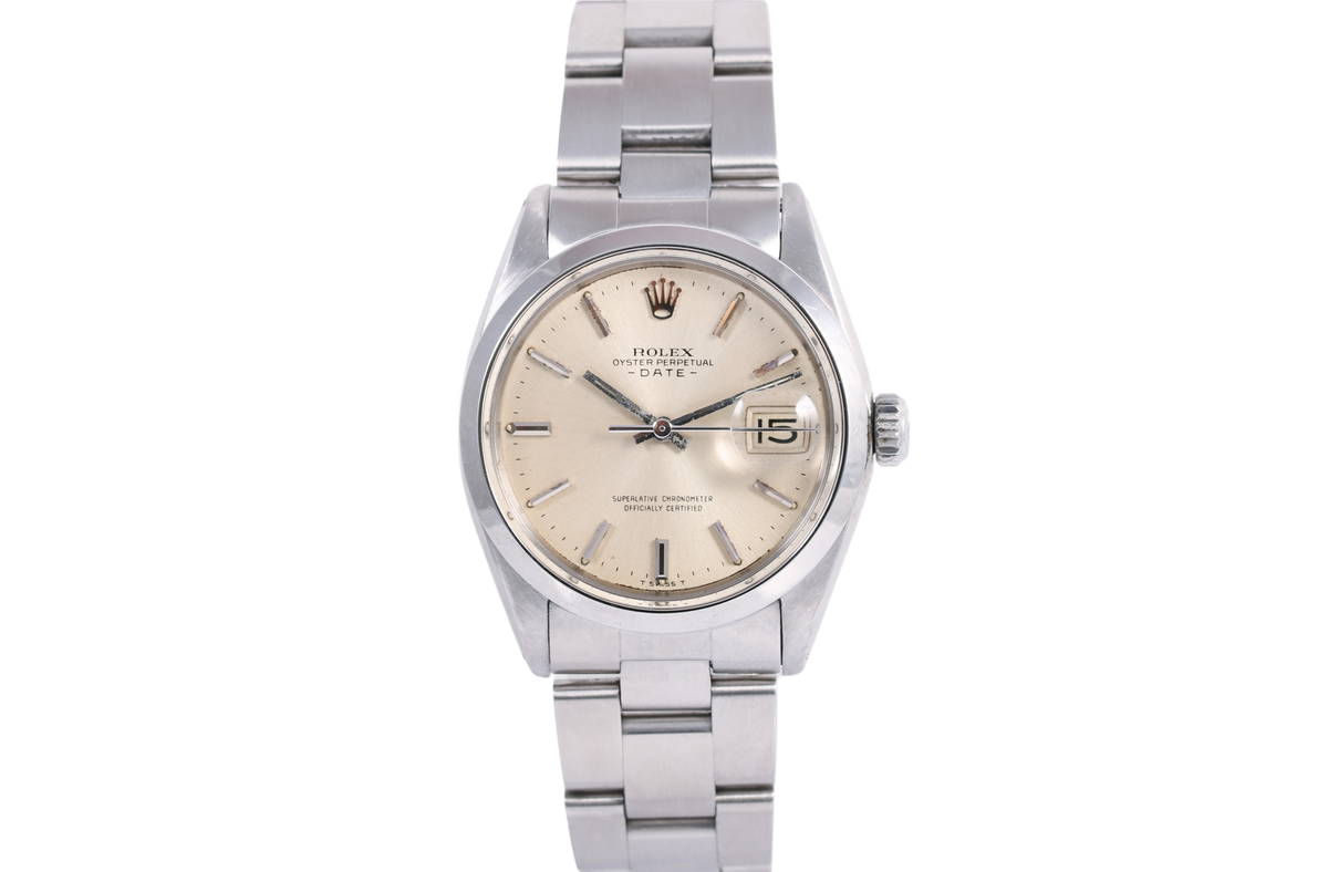 1967 Rolex Oyster Perpetual Date 34mm - 1500 (Silver)