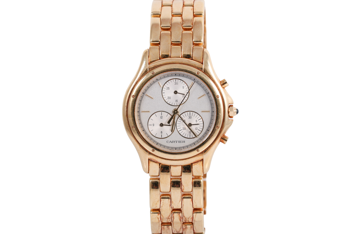 1990s Cartier Cougar 33mm - 11621 (Silver)