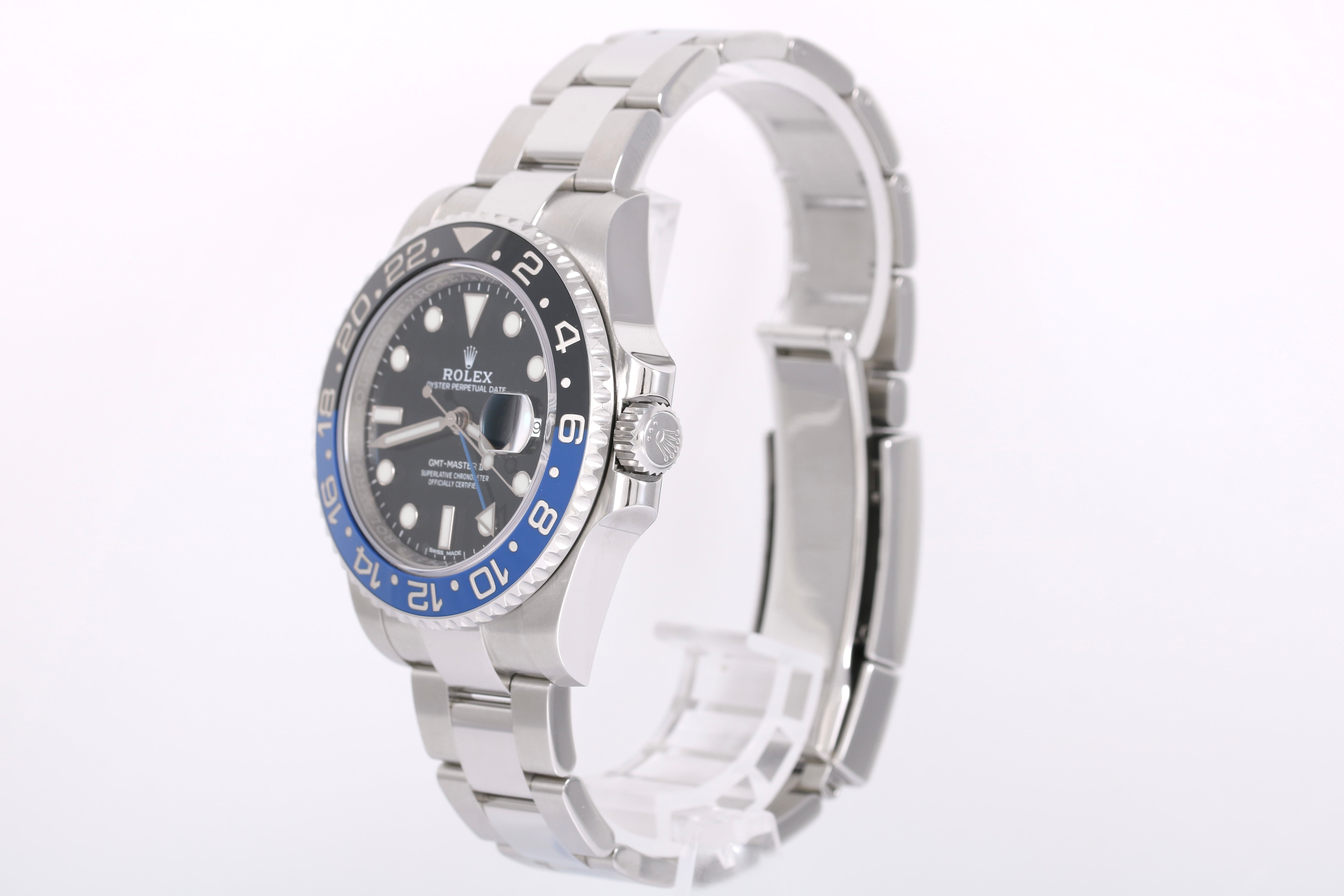 2017 Rolex GMT-Master II 40mm - 116710BLNR (Batman)
