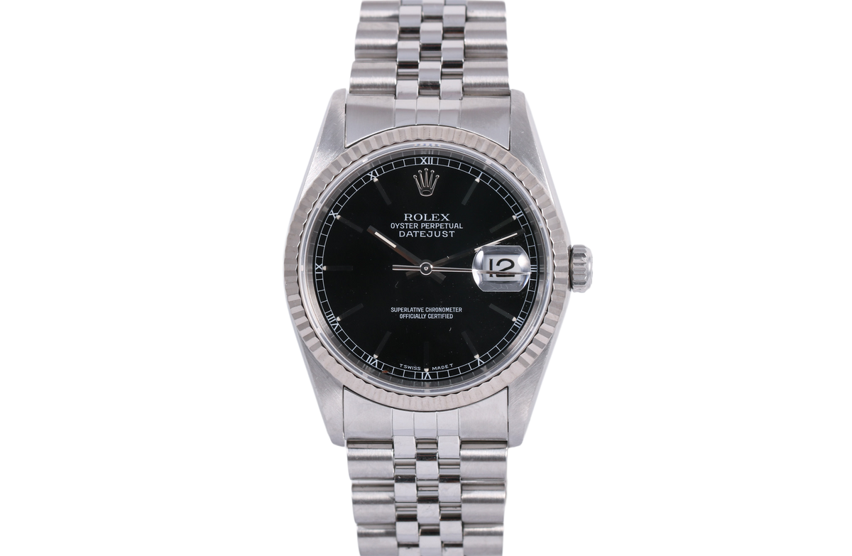 1996 Rolex Datejust 36mm - 16234 (Black)