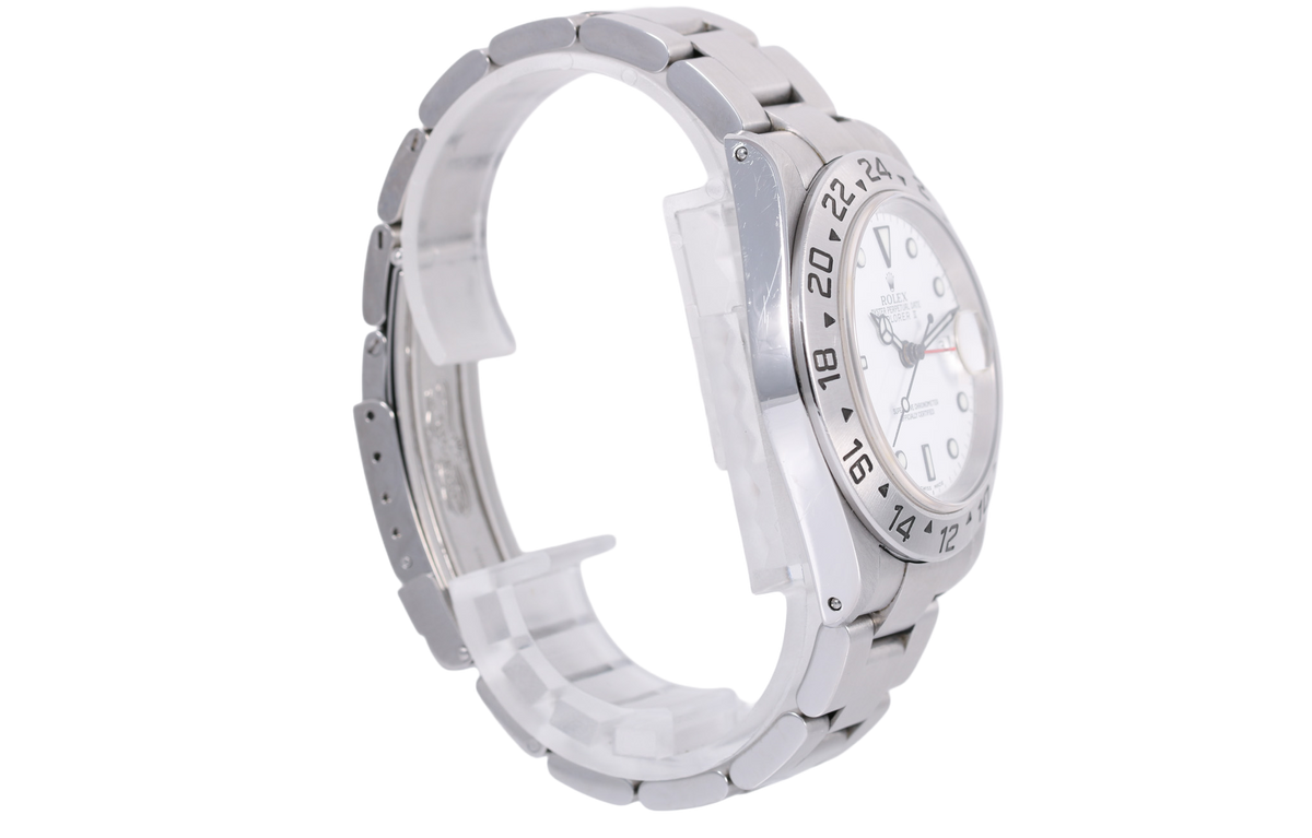 2000 Rolex Explorer II 40mm Solid-End Links - 16570 (Polar)