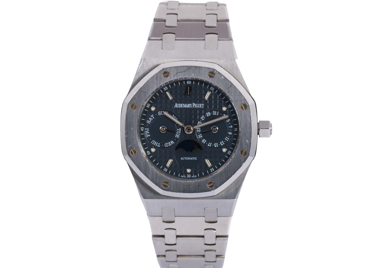 2005 Audemars Piguet Royal Oak Moonphase 36mm - 25594ST.OO.0789ST.03 (Blue)