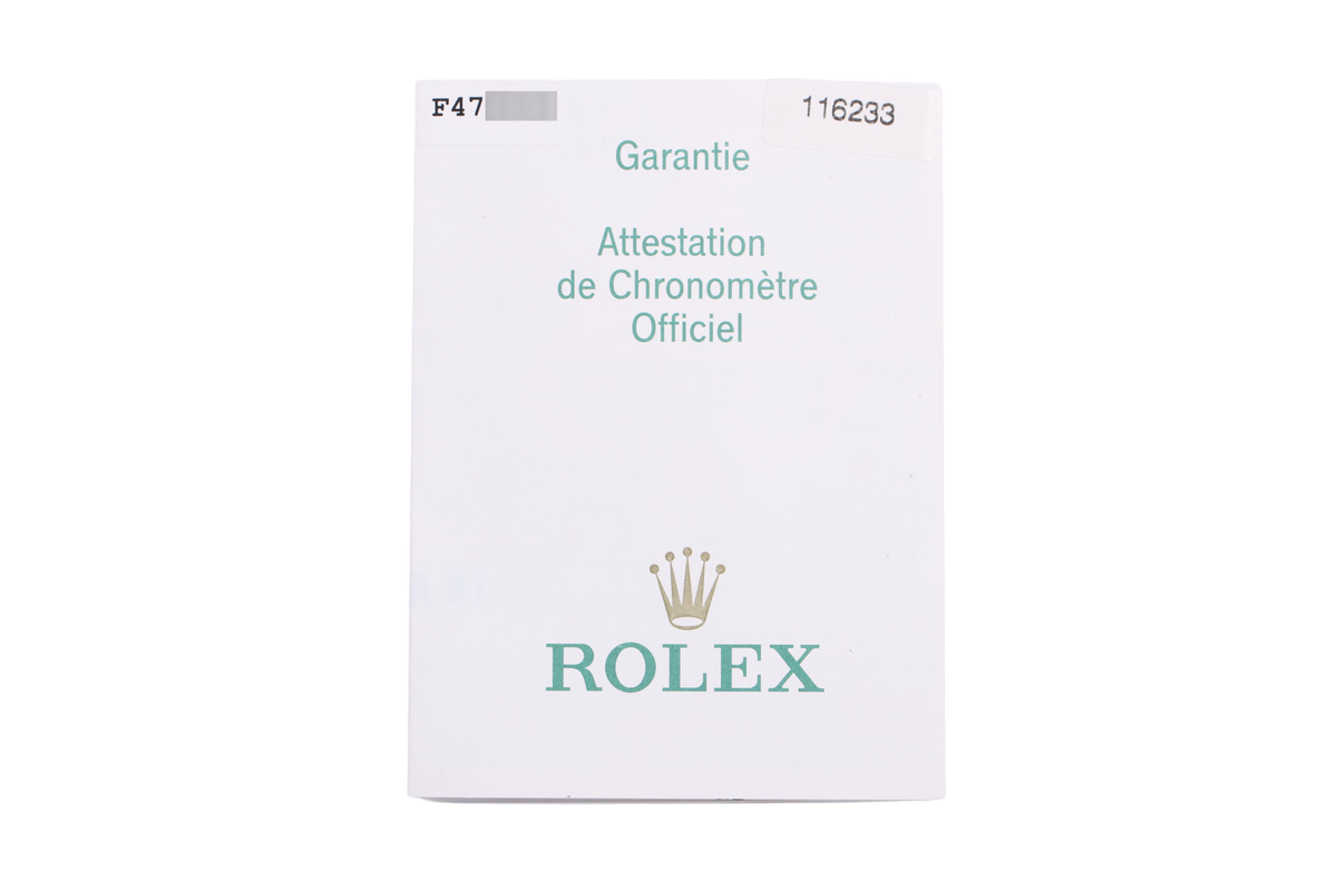 2004 Rolex Datejust 31mm Super Jubilee - 116233 (Champagne)