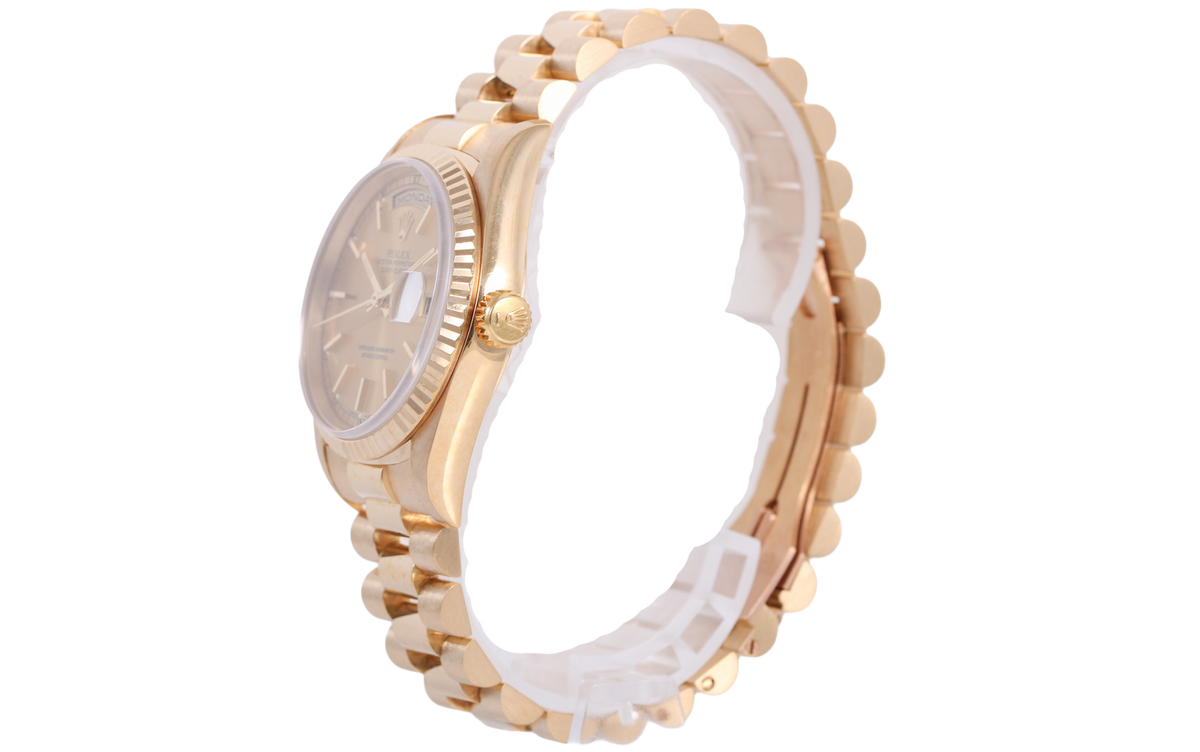 1991 Rolex Day-Date 36mm - 18238 (Champagne)