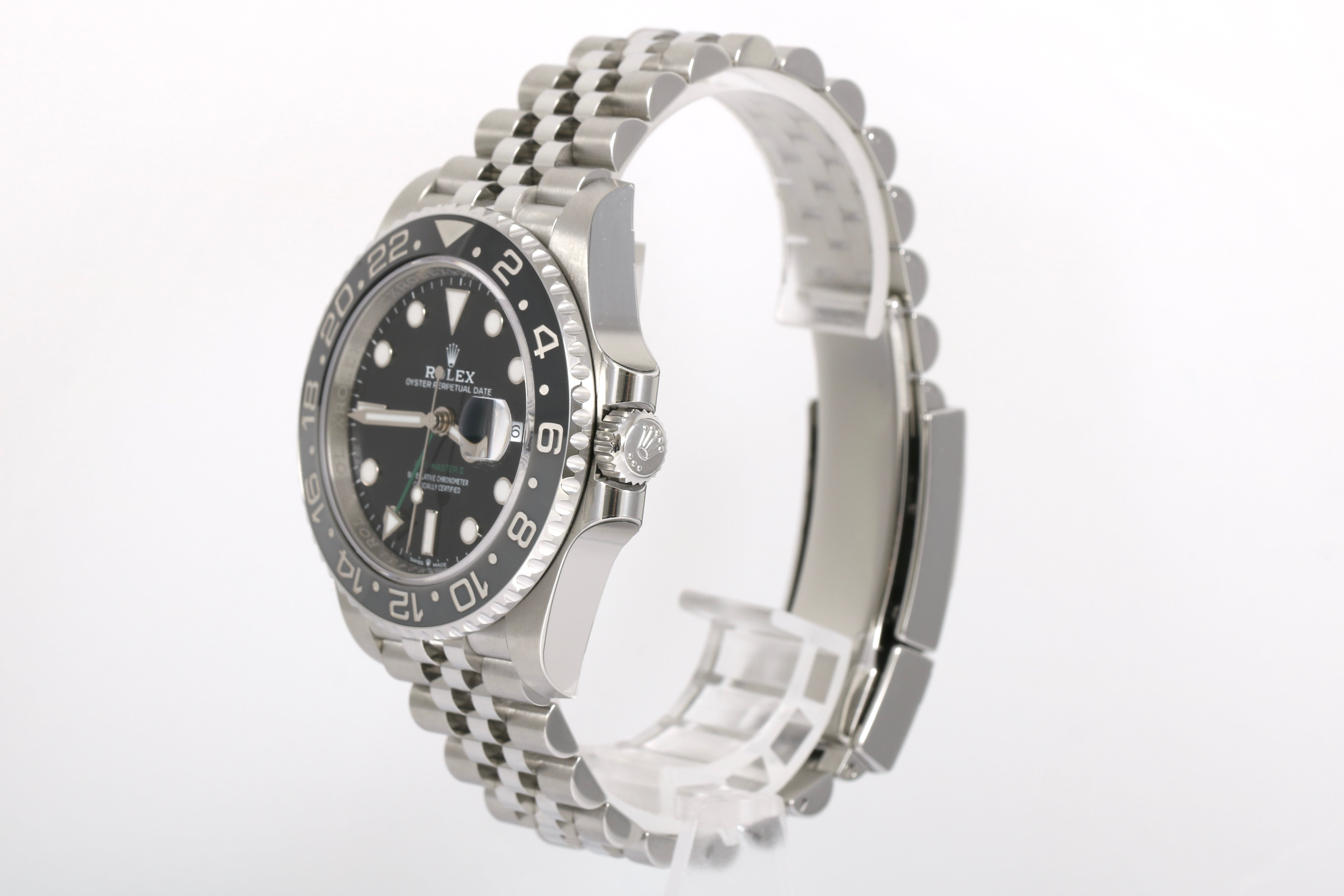 UNWORN / Partial Sticker 2025 Rolex GMT-MASTER II Jubilee - 126710GRNR (Bruce Wayne)