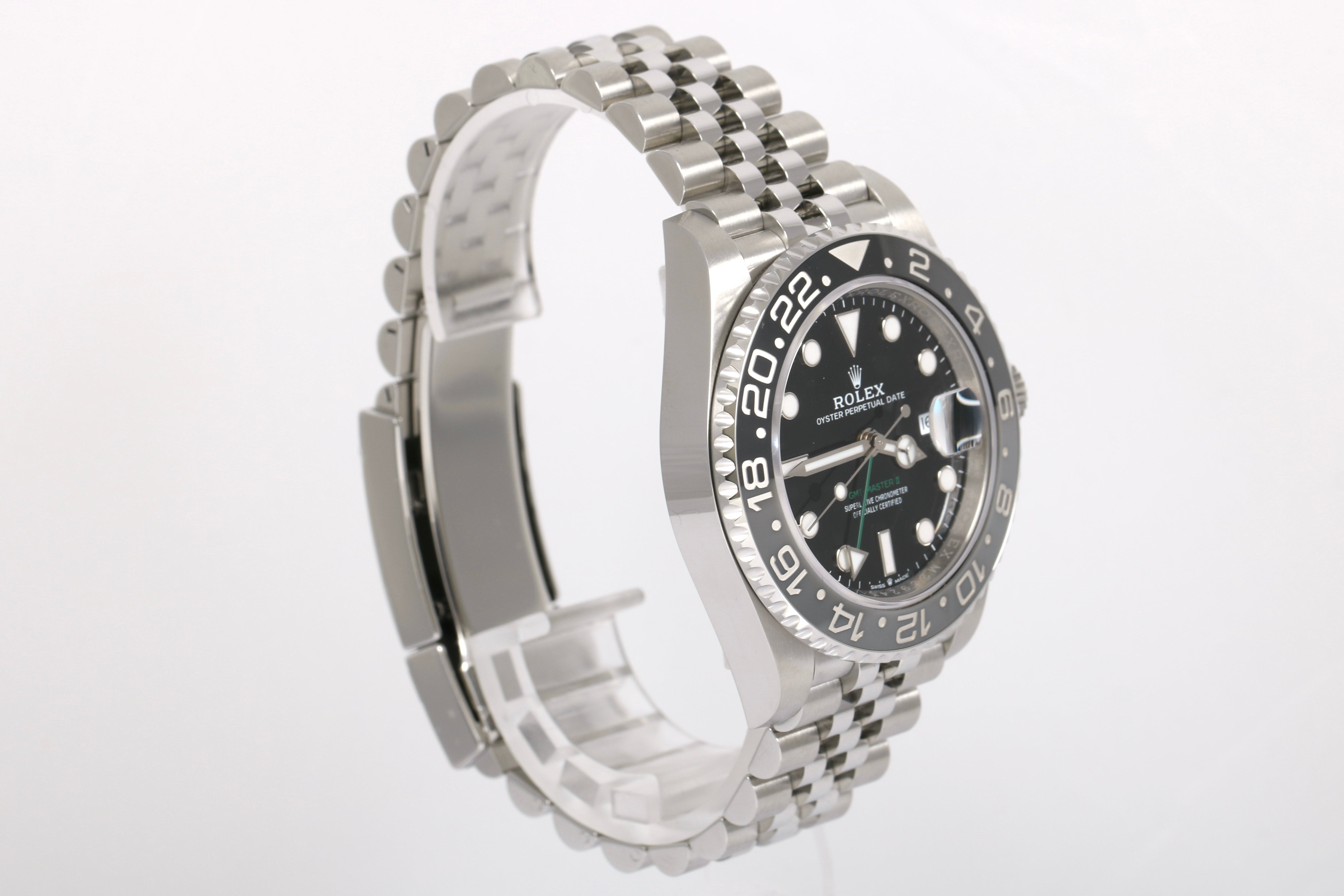 UNWORN / Partial Sticker 2025 Rolex GMT-MASTER II Jubilee - 126710GRNR (Bruce Wayne)