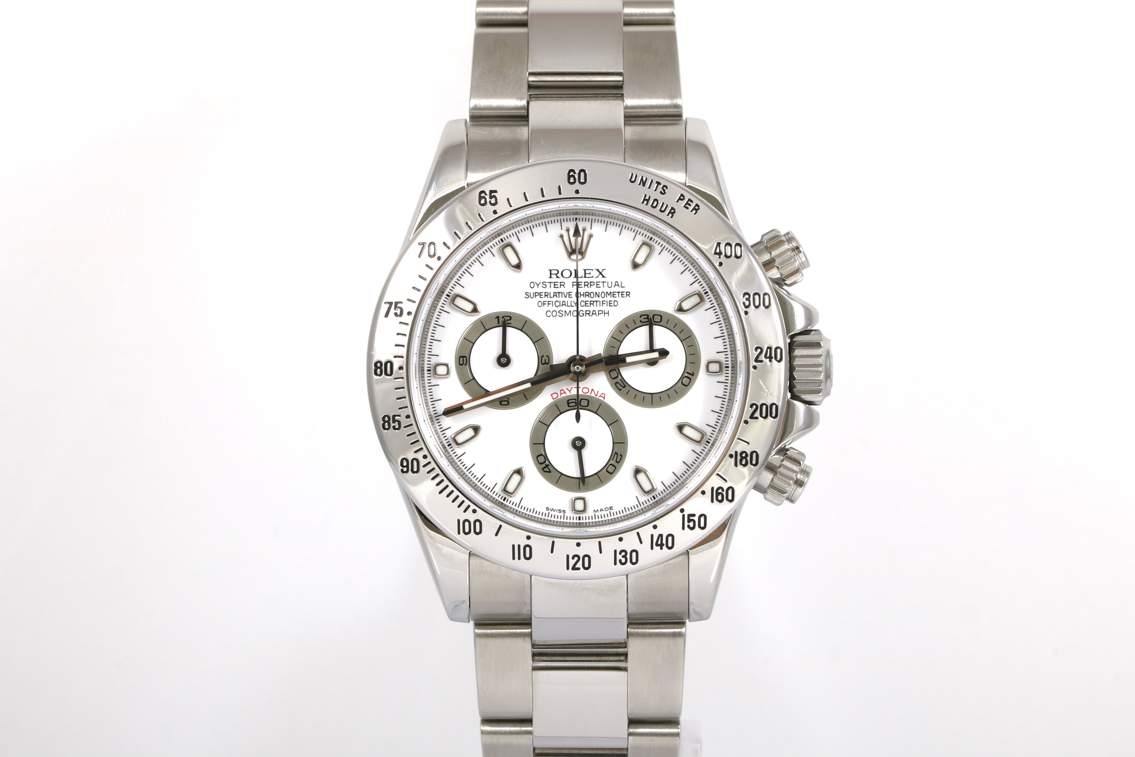 2007 Rolex Daytona - 116520 (White Dial)