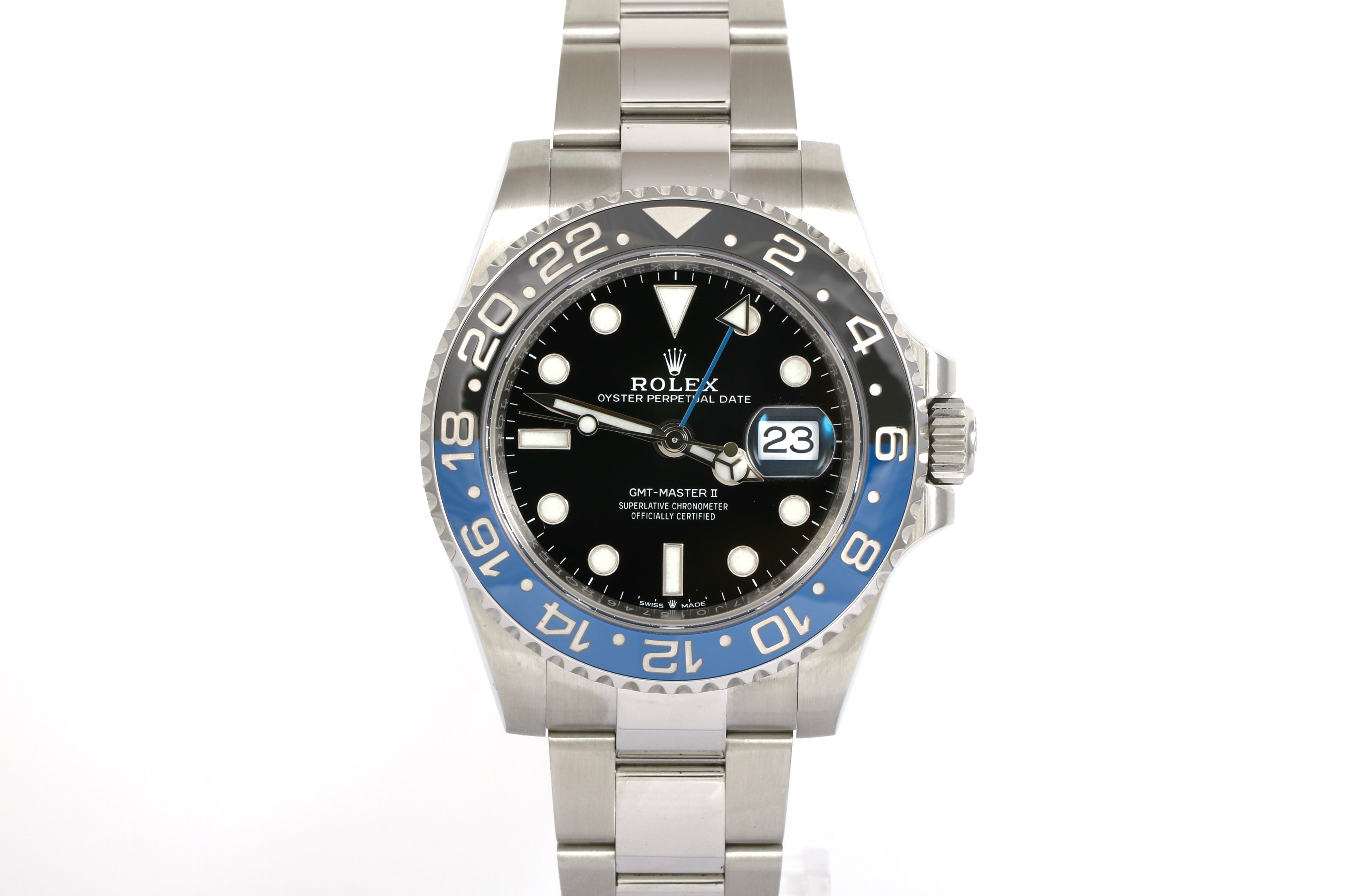 2022 Rolex GMT-MASTER II Oyster - 126710BLNR (Batman)