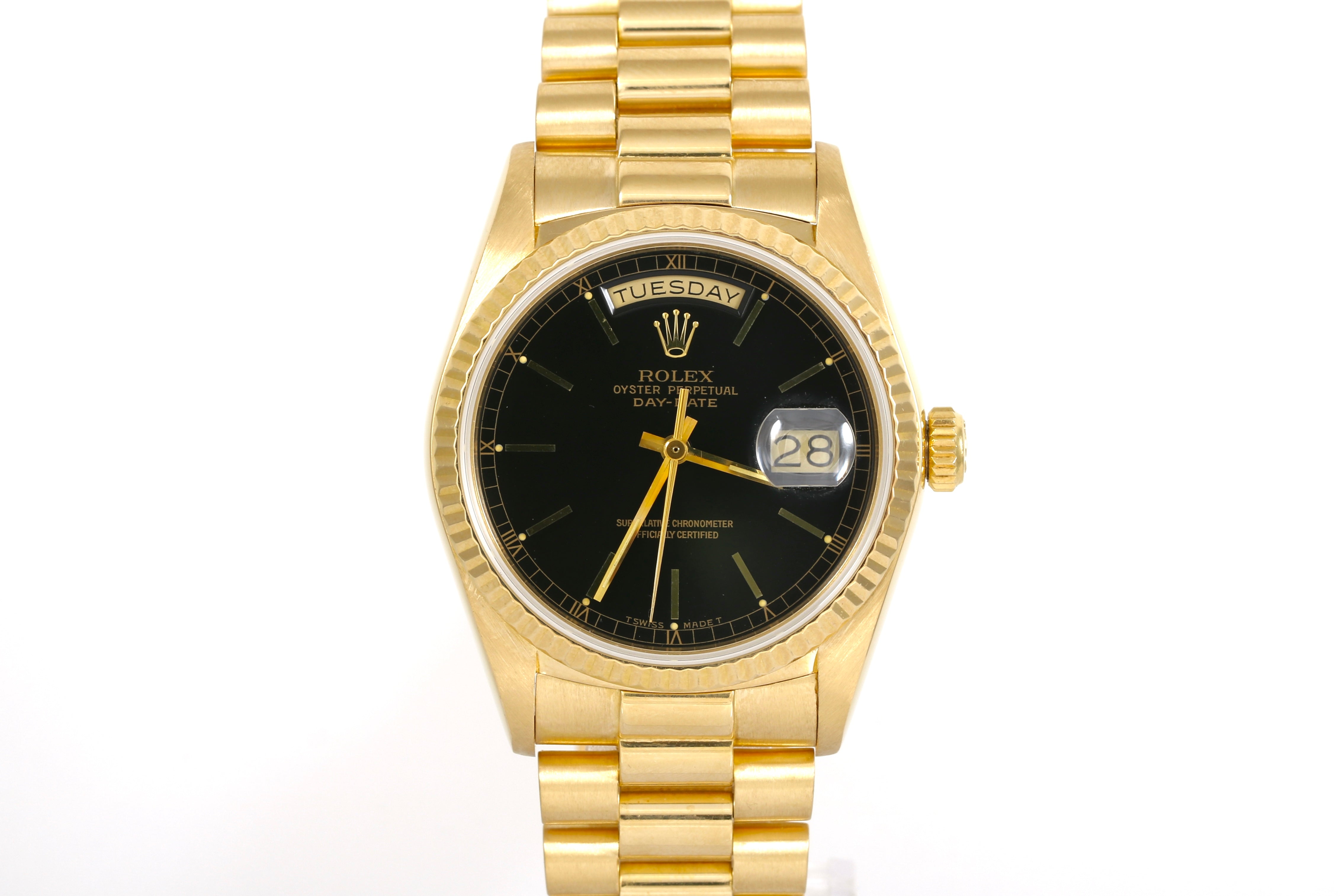 1984 Rolex Day-Date 36mm - 18038 (Black)