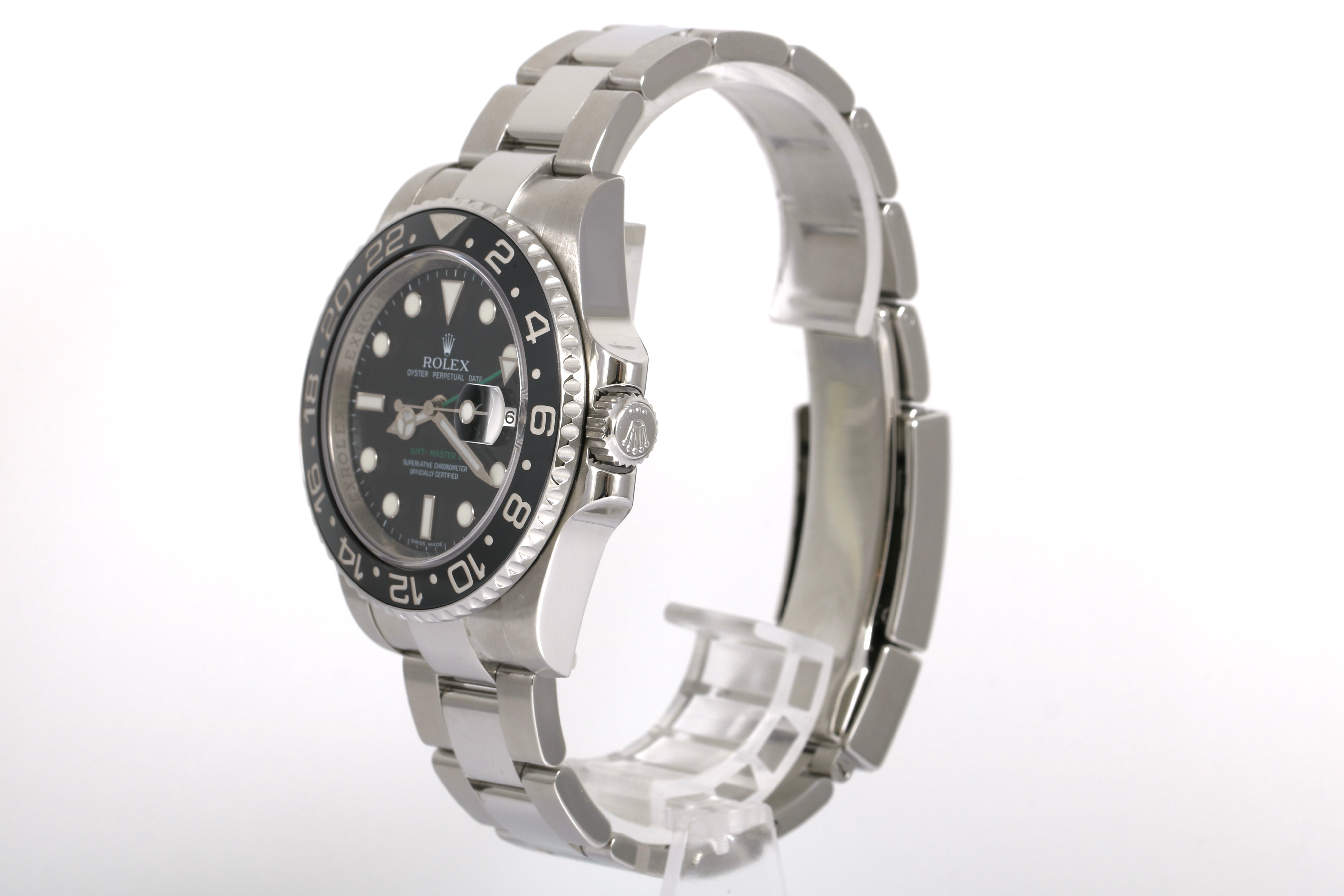2007 Rolex GMT - MASTER II -116710LN (Green Arrow)