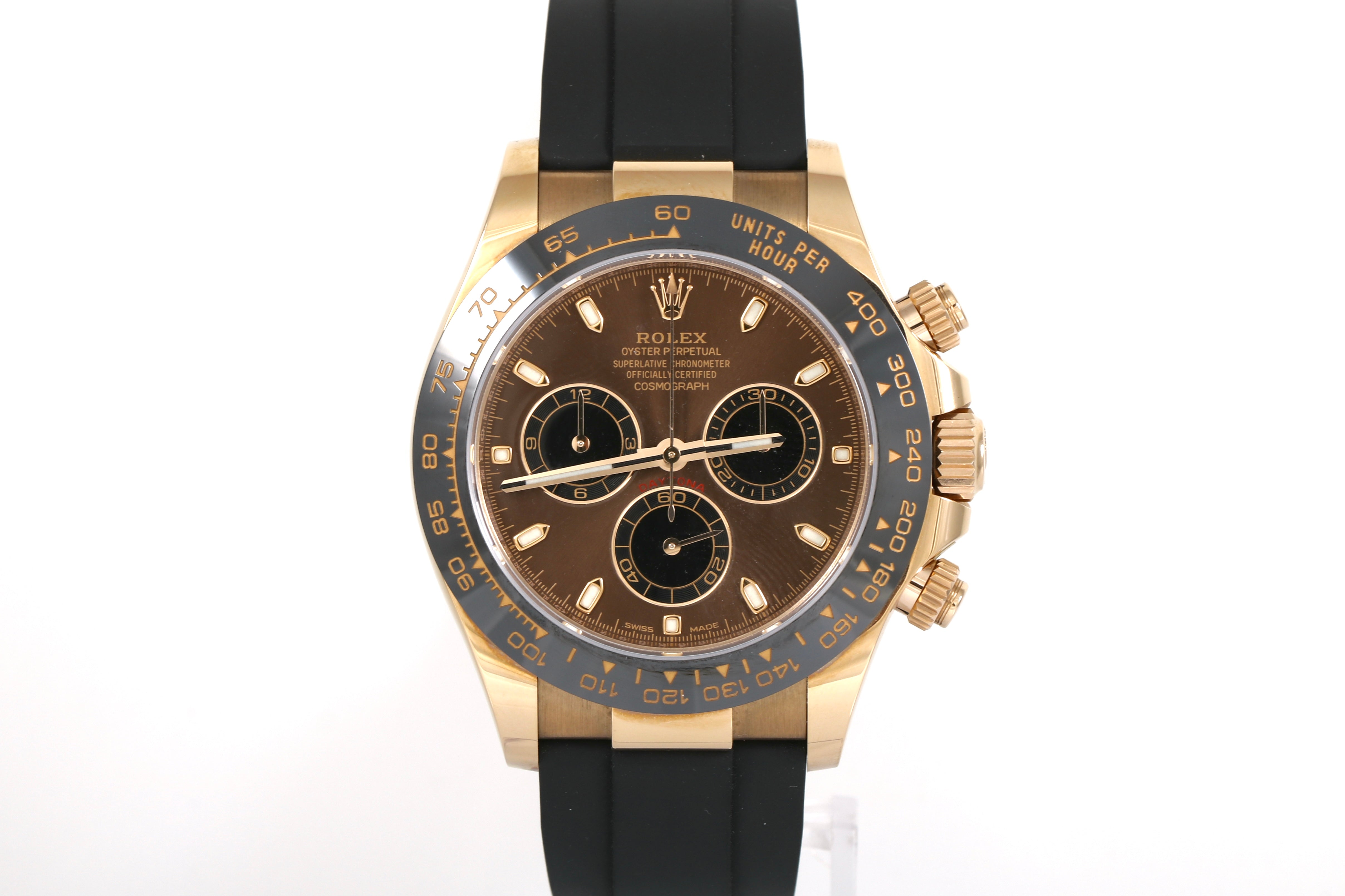 2020 Rolex Daytona Oysterflex - 116515LN (Chocolate)