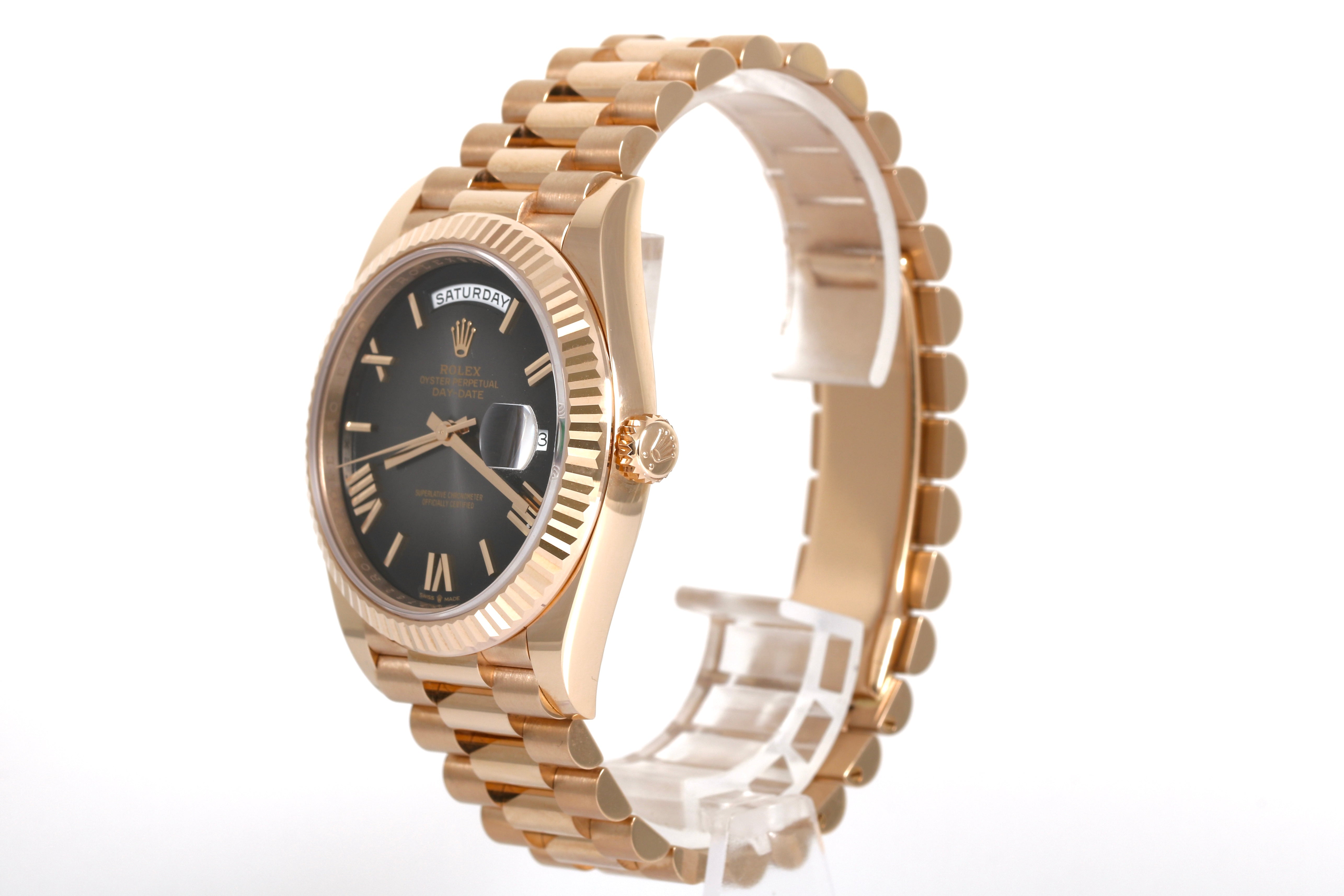 2024 Rolex Daydate 40mm - 228235 (Slate Ombre)