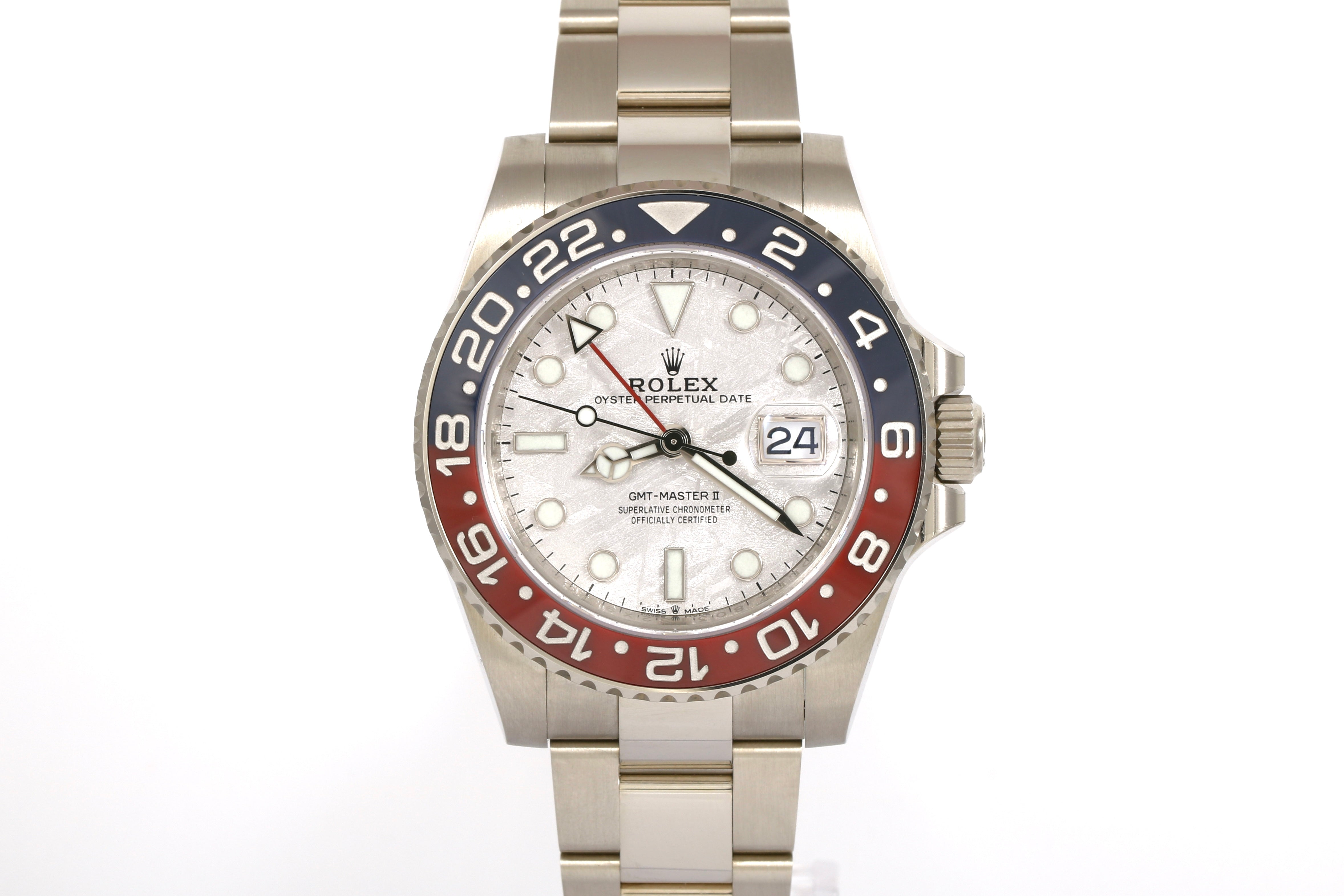 Unpolished 2020 Rolex GMT-MASTER II - 126719BLRO (Meteorite)