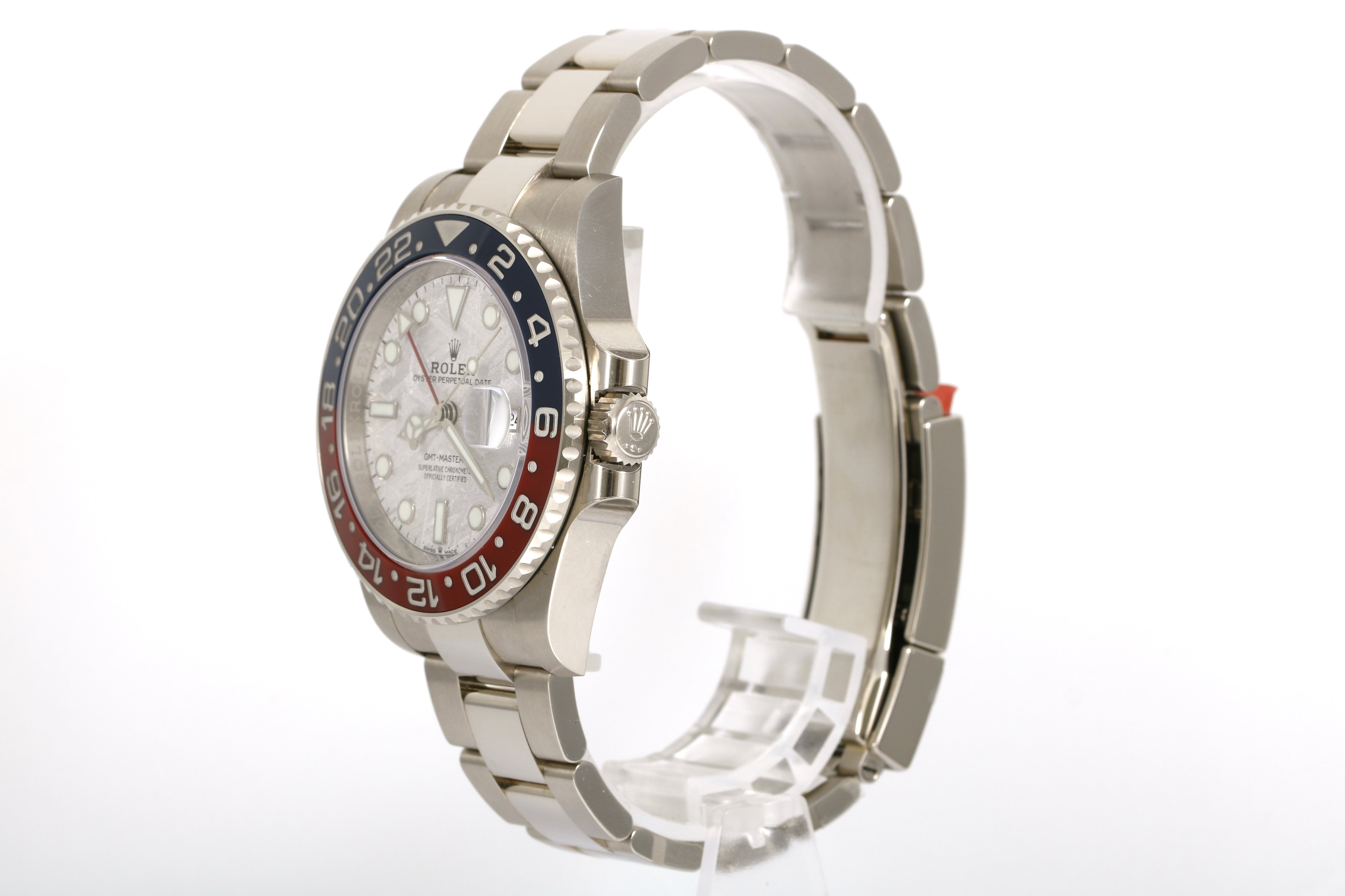 Unpolished 2020 Rolex GMT-MASTER II - 126719BLRO (Meteorite)