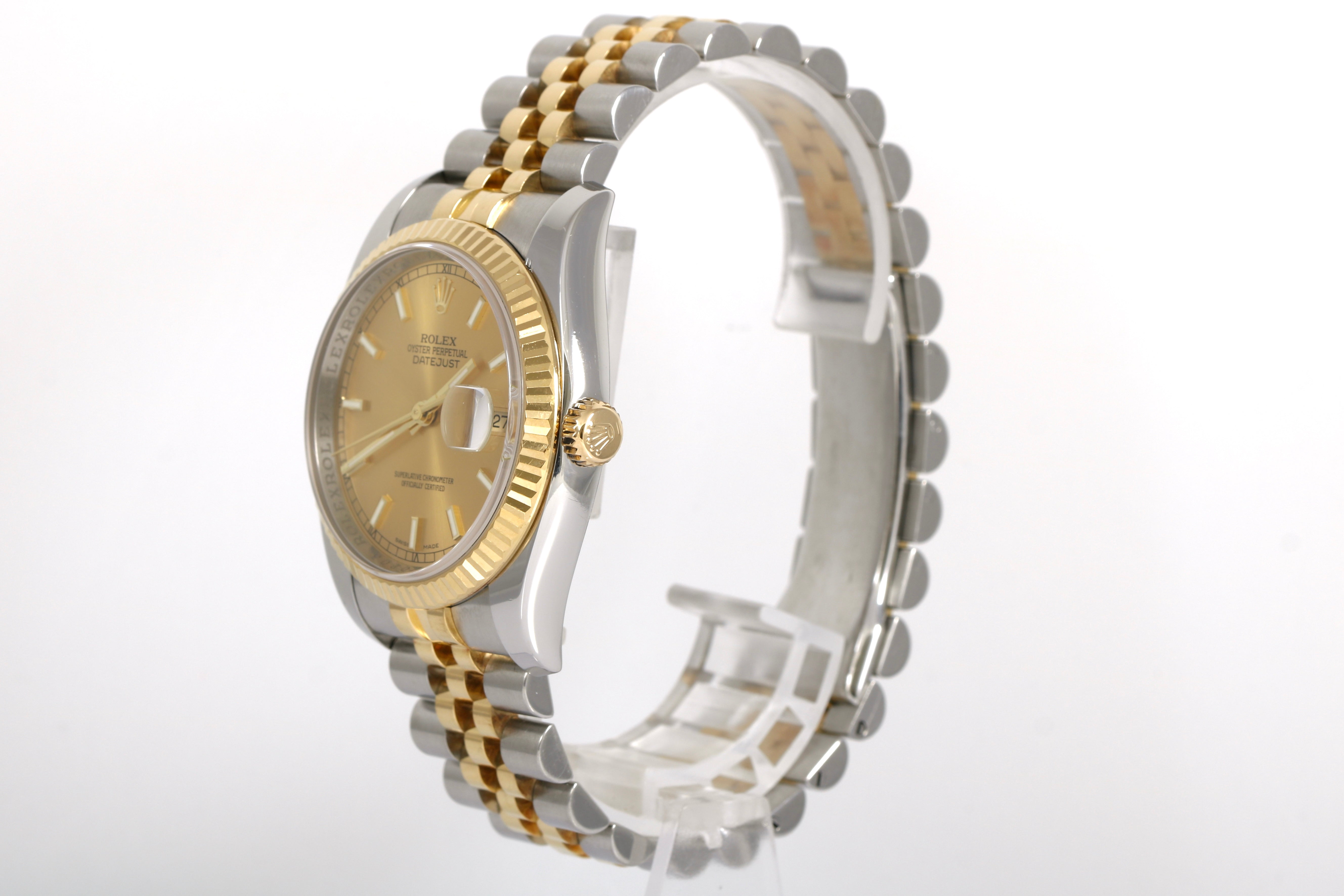 2007 ROLEX Datejust 36mm - 116233 (Hidden Clasp)