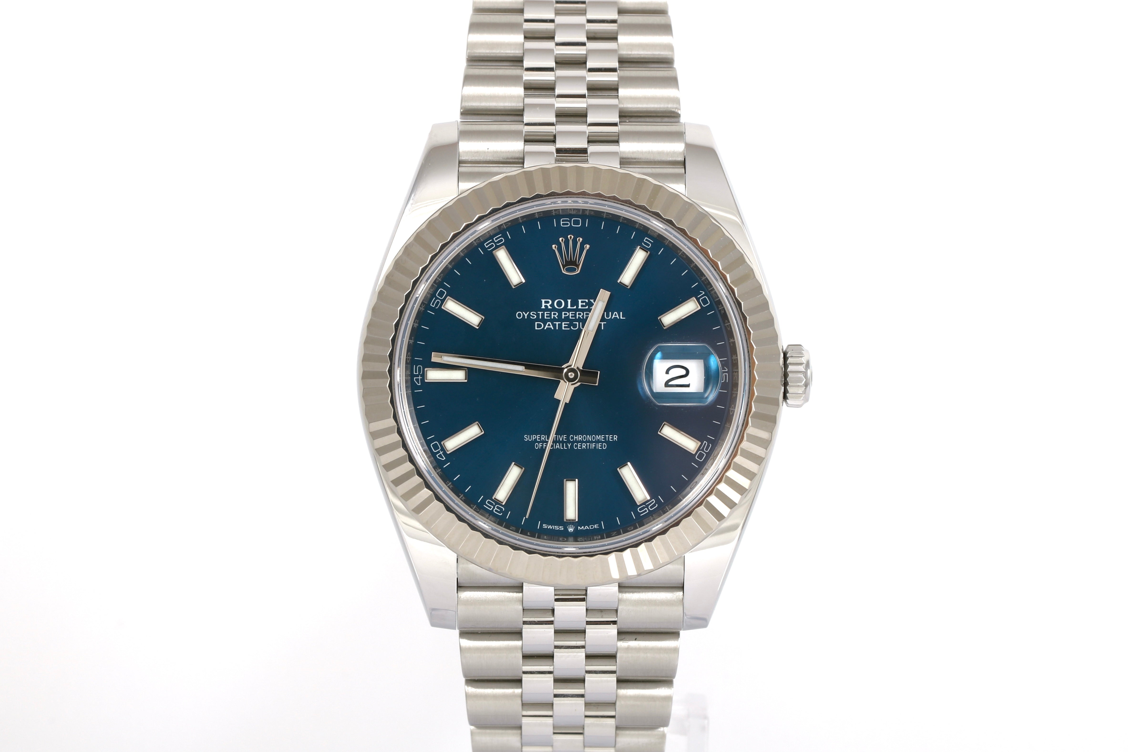 2019 Rolex Datejust 41mm Jubilee - 126334 (Blue)