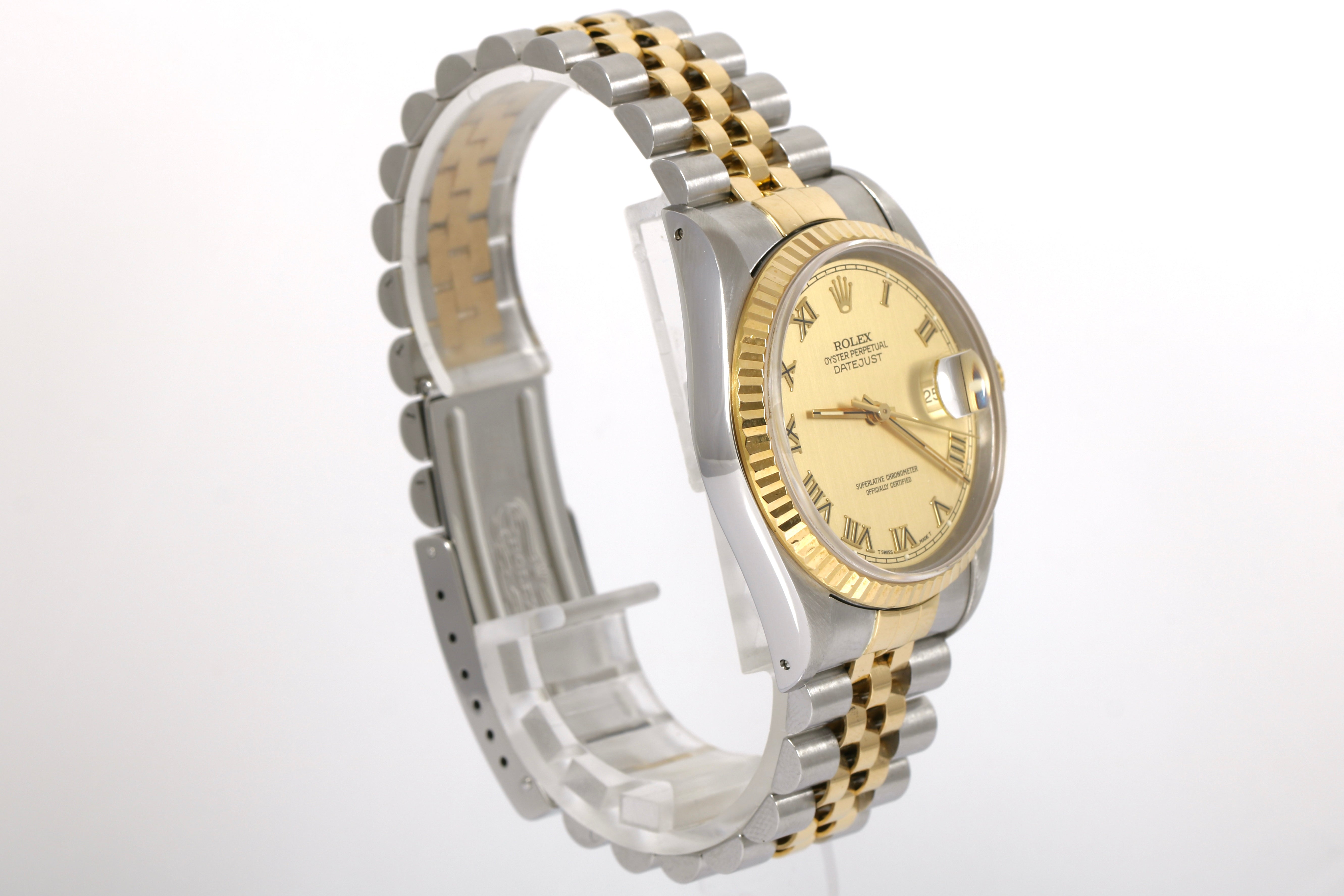 1991 Rolex Datejust 36mm - 16233 (Champagne Roman)