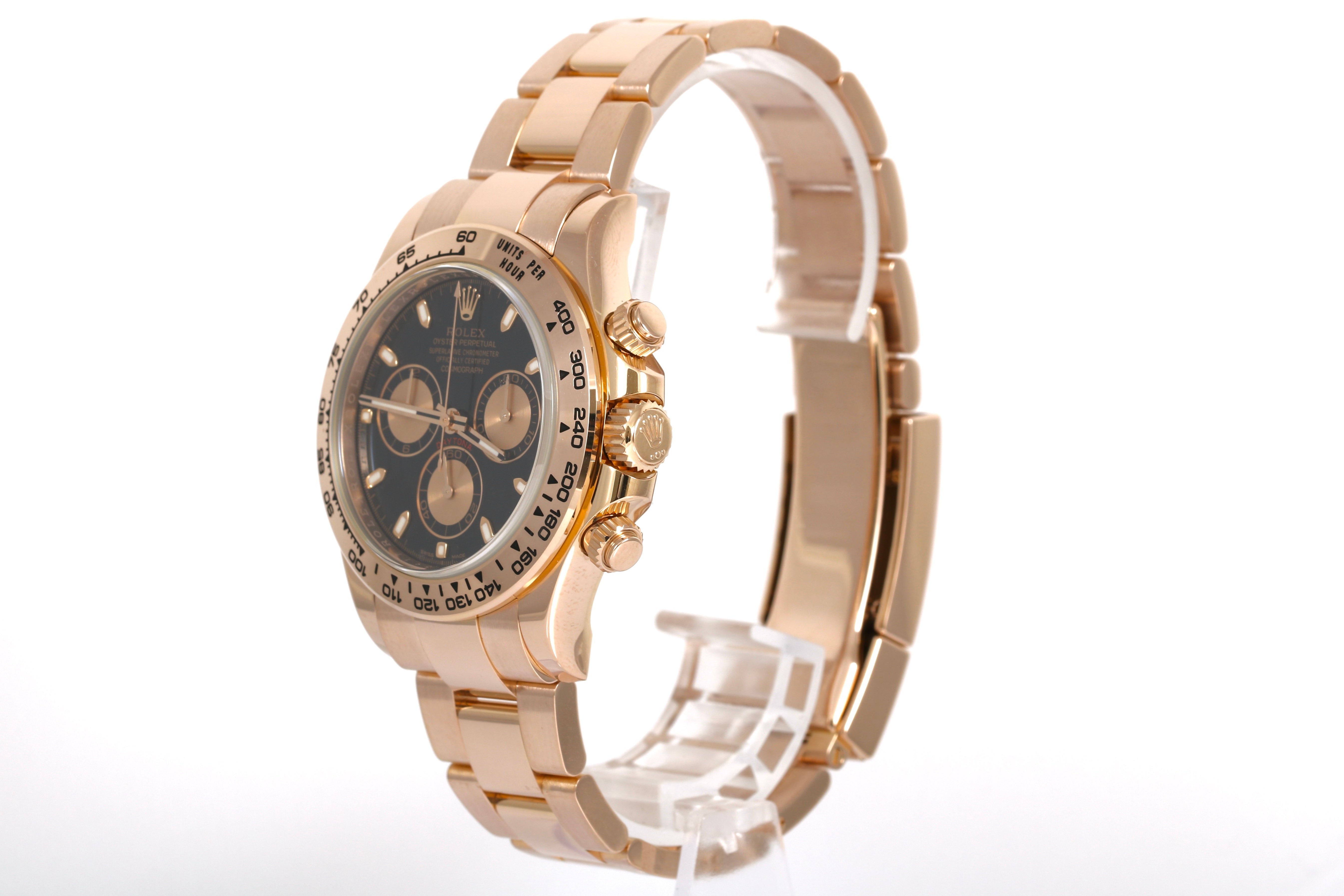 2017 Rolex Daytona 18K Rose Gold - 116509 (Black)