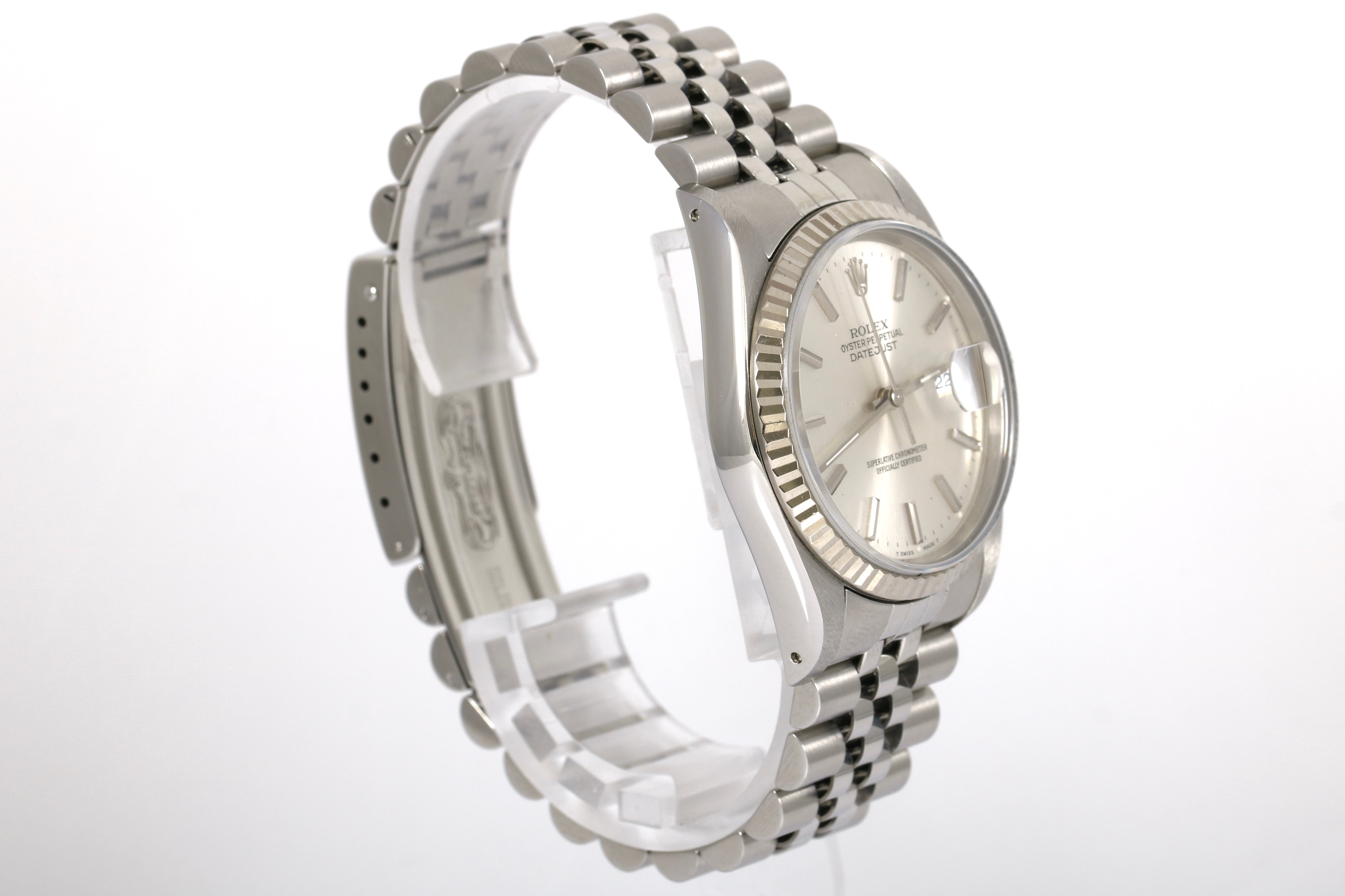 1990 Rolex Datejust 36mm - 16234 (Silver)