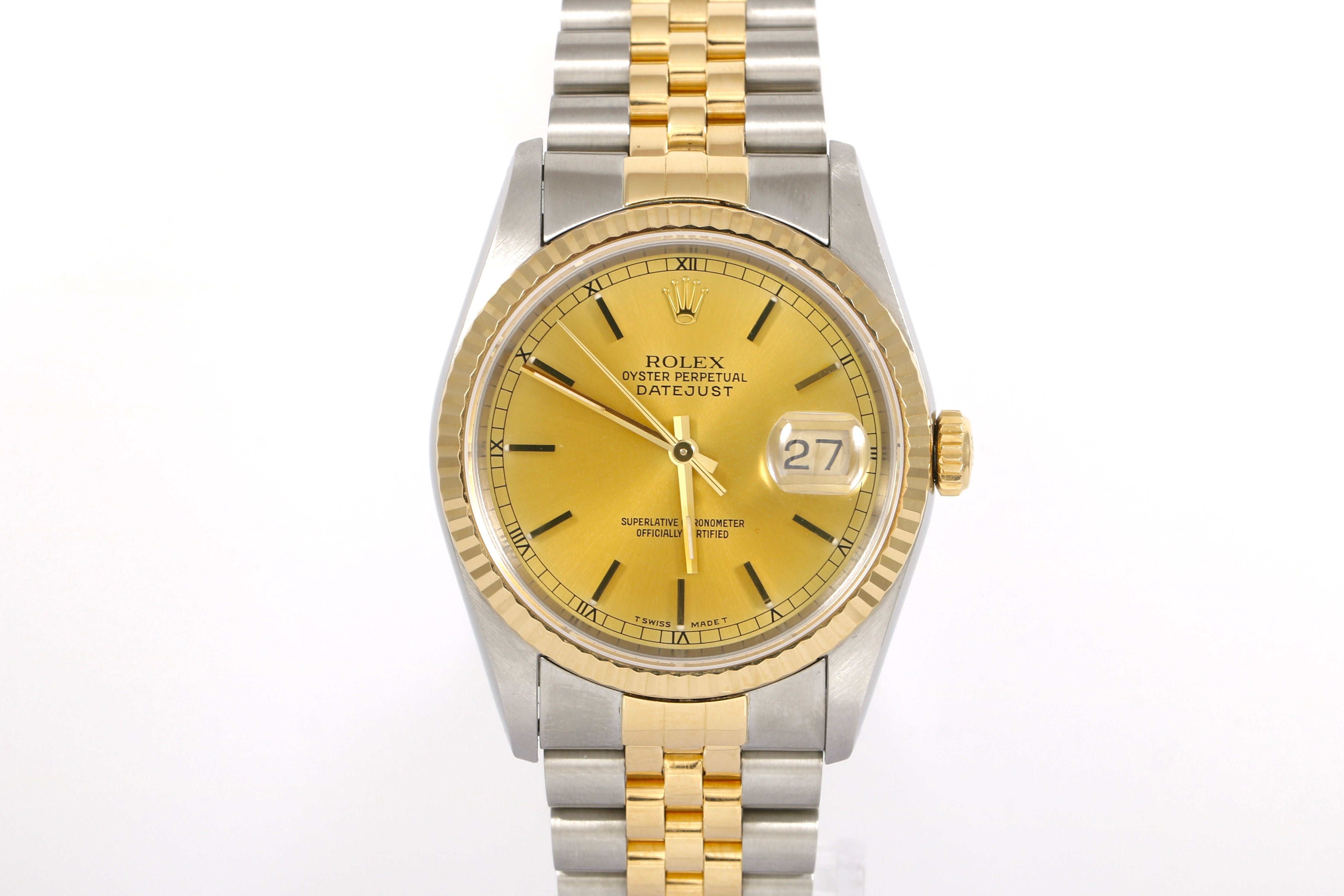 1991 Rolex Datejust 36mm - 16233 (Champagne)
