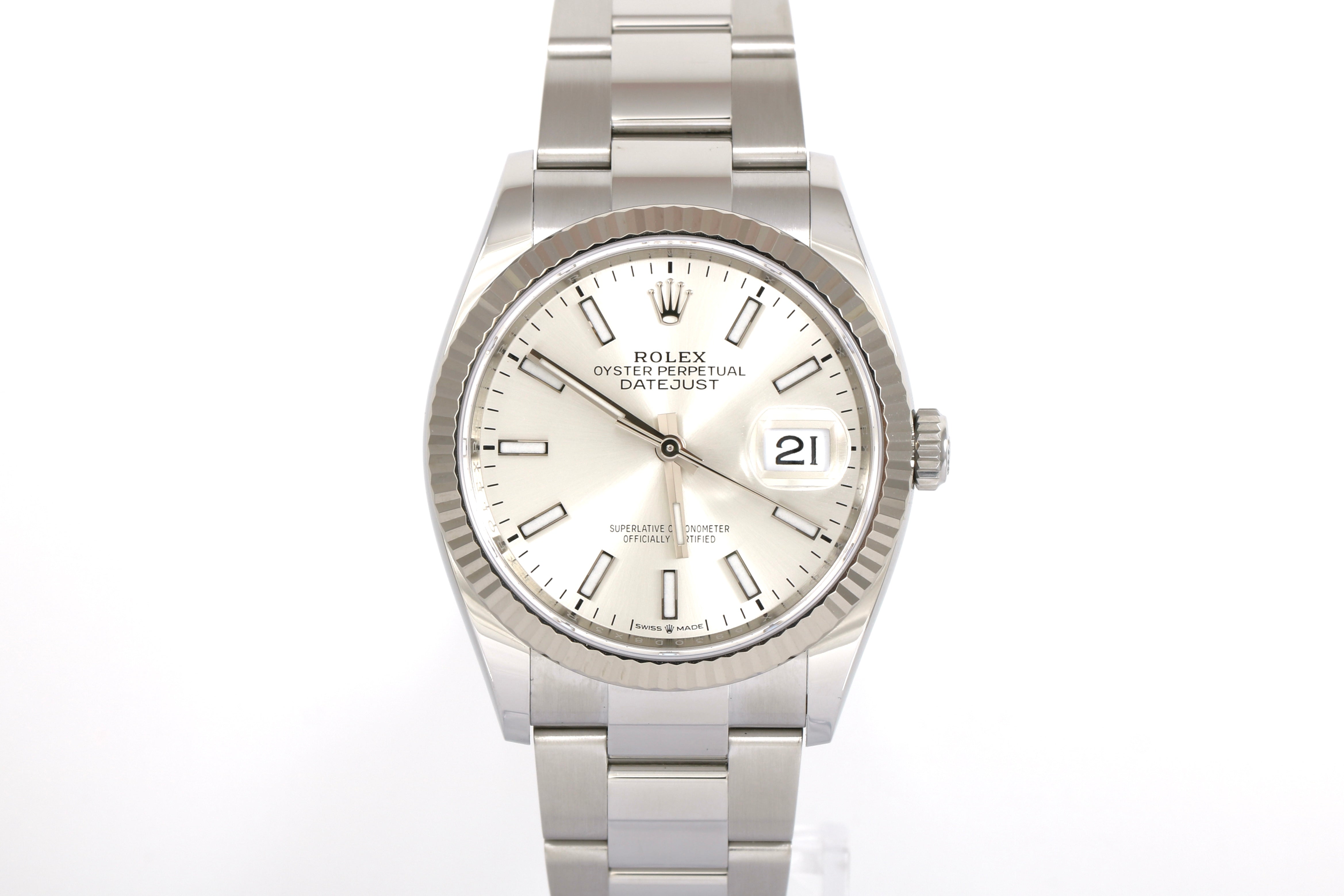 2019 Rolex Datejust 36mm - 126234 (Silver)