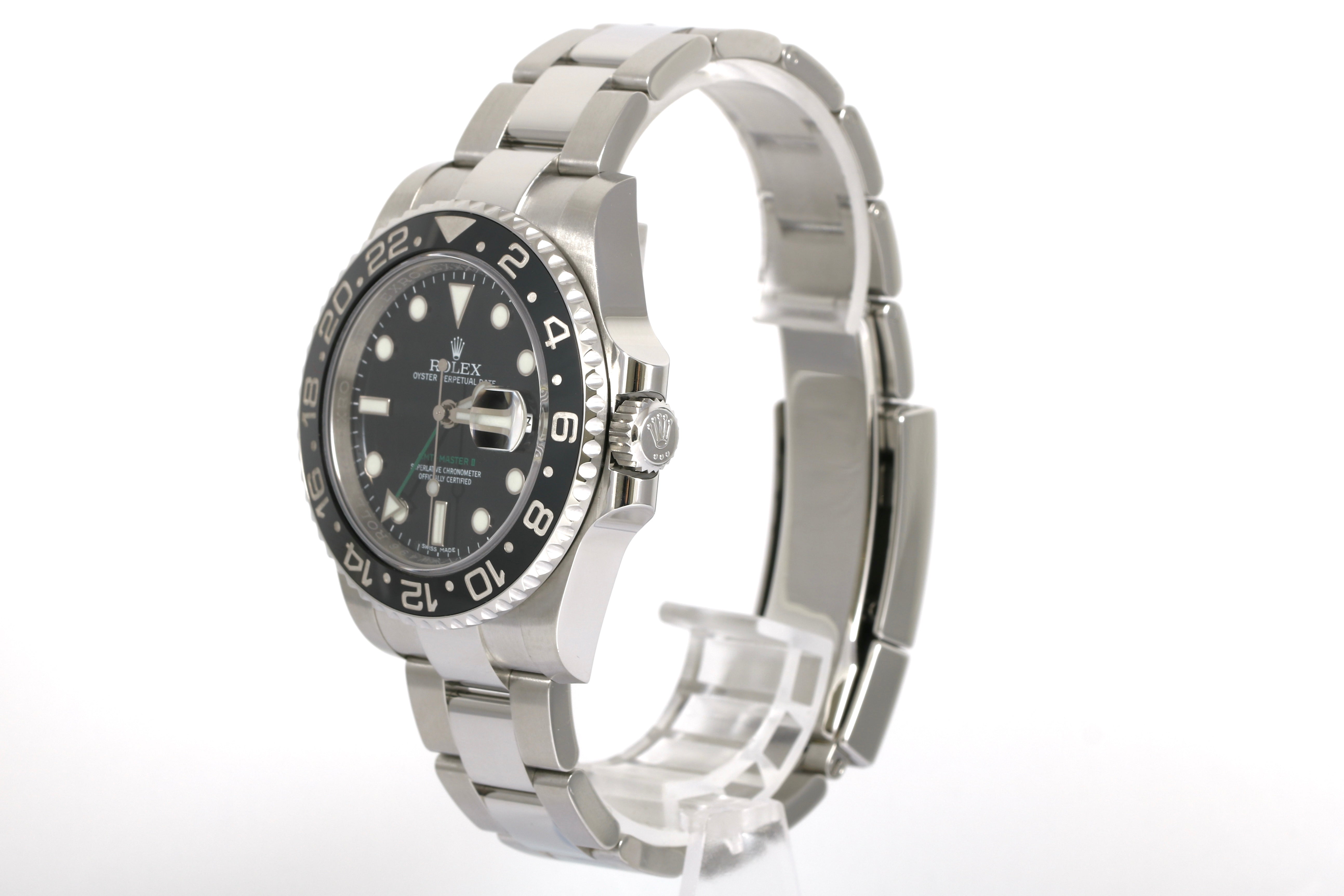 2017 Rolex GMT MASTER II - 116710LN (Green Arrow)