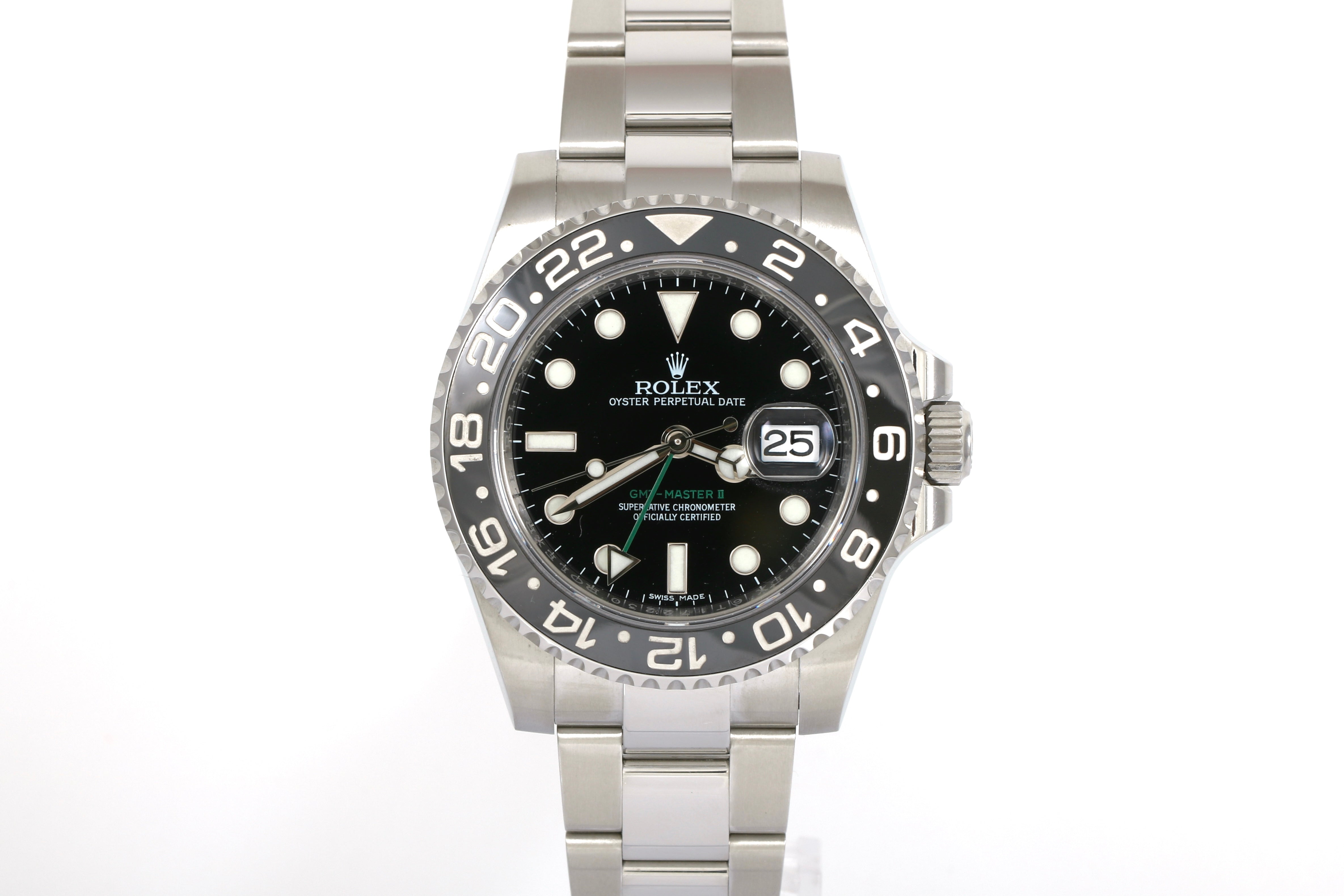 2016 Rolex GMT MASTER II - 116710LN (Green Arrow)