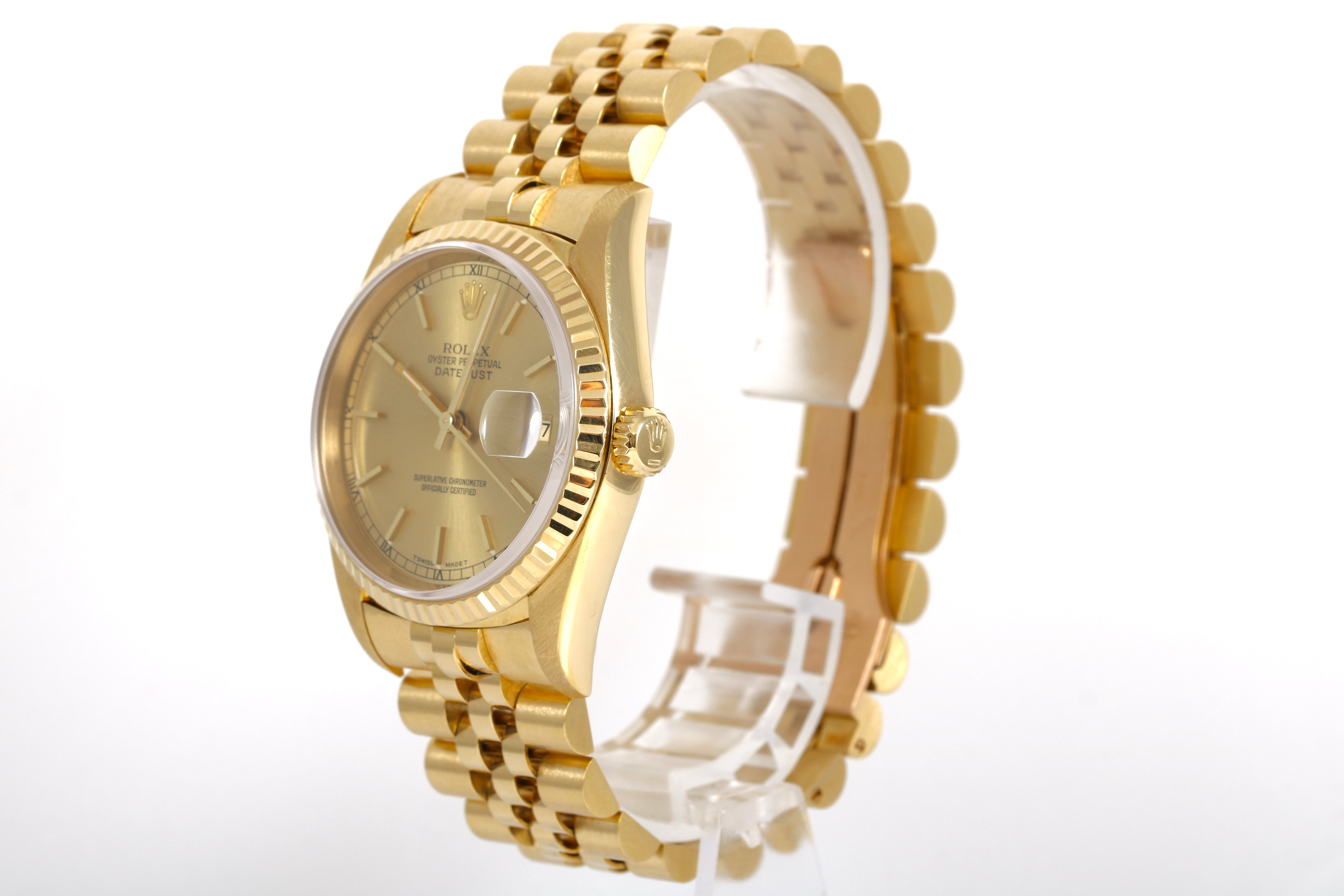 1995 Rolex Datejust 36mm - 16238 (Hidden Clasp)