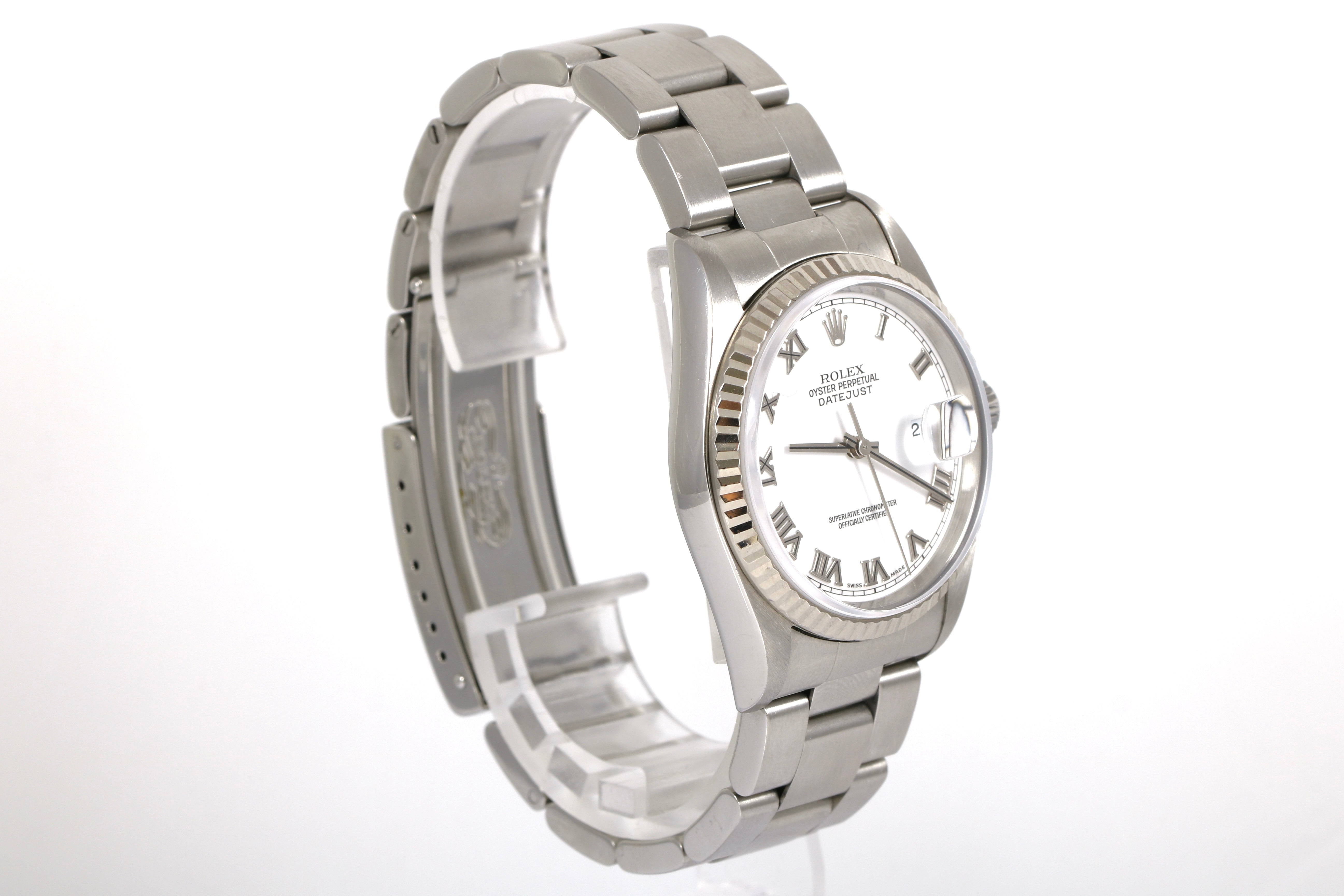 1997 Rolex Datejust 36mm - 16234 (White Roman)