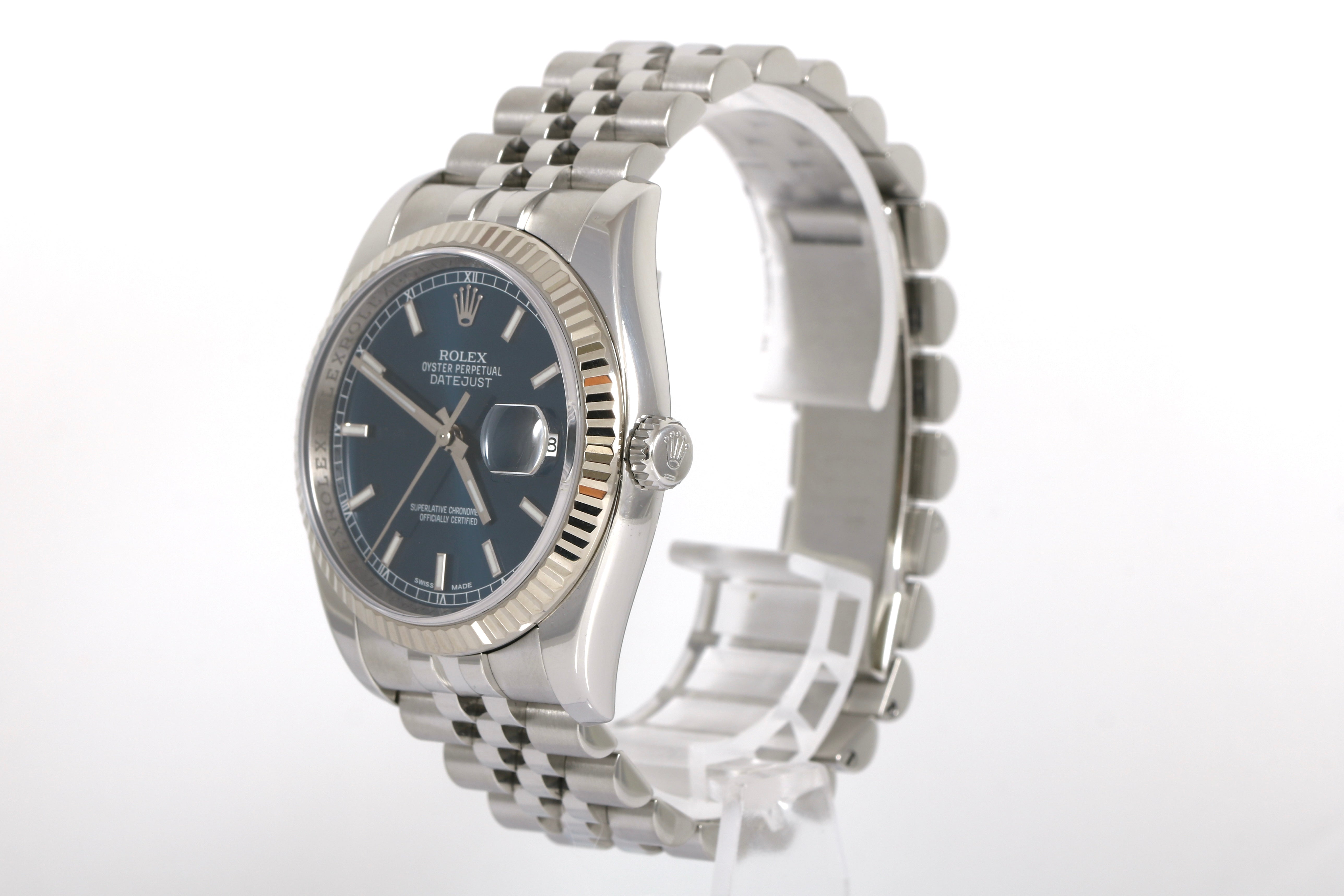 2006 Rolex Datejust 36mm Super Jubilee - 116234 (Blue)