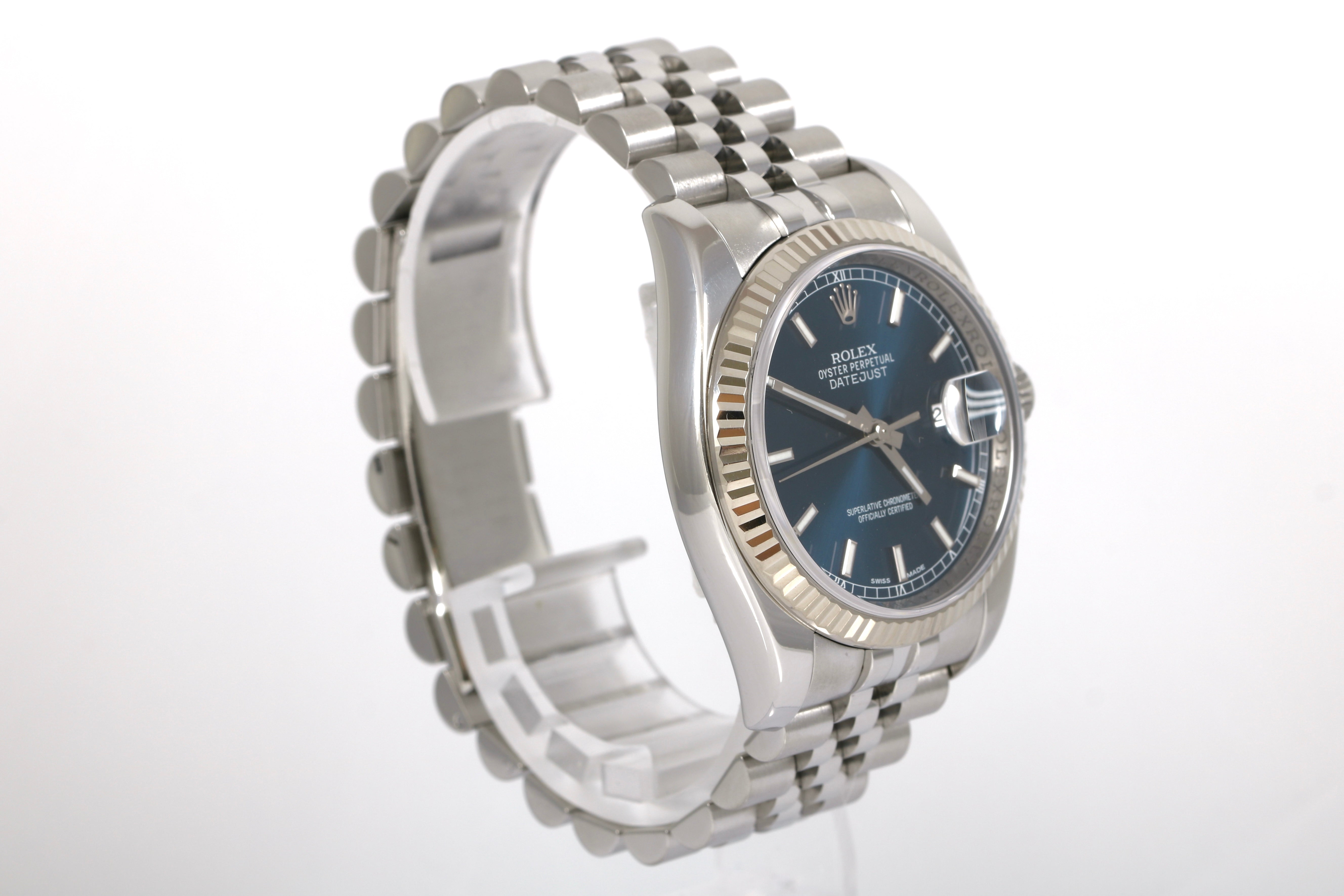 2006 Rolex Datejust 36mm Super Jubilee - 116234 (Blue)
