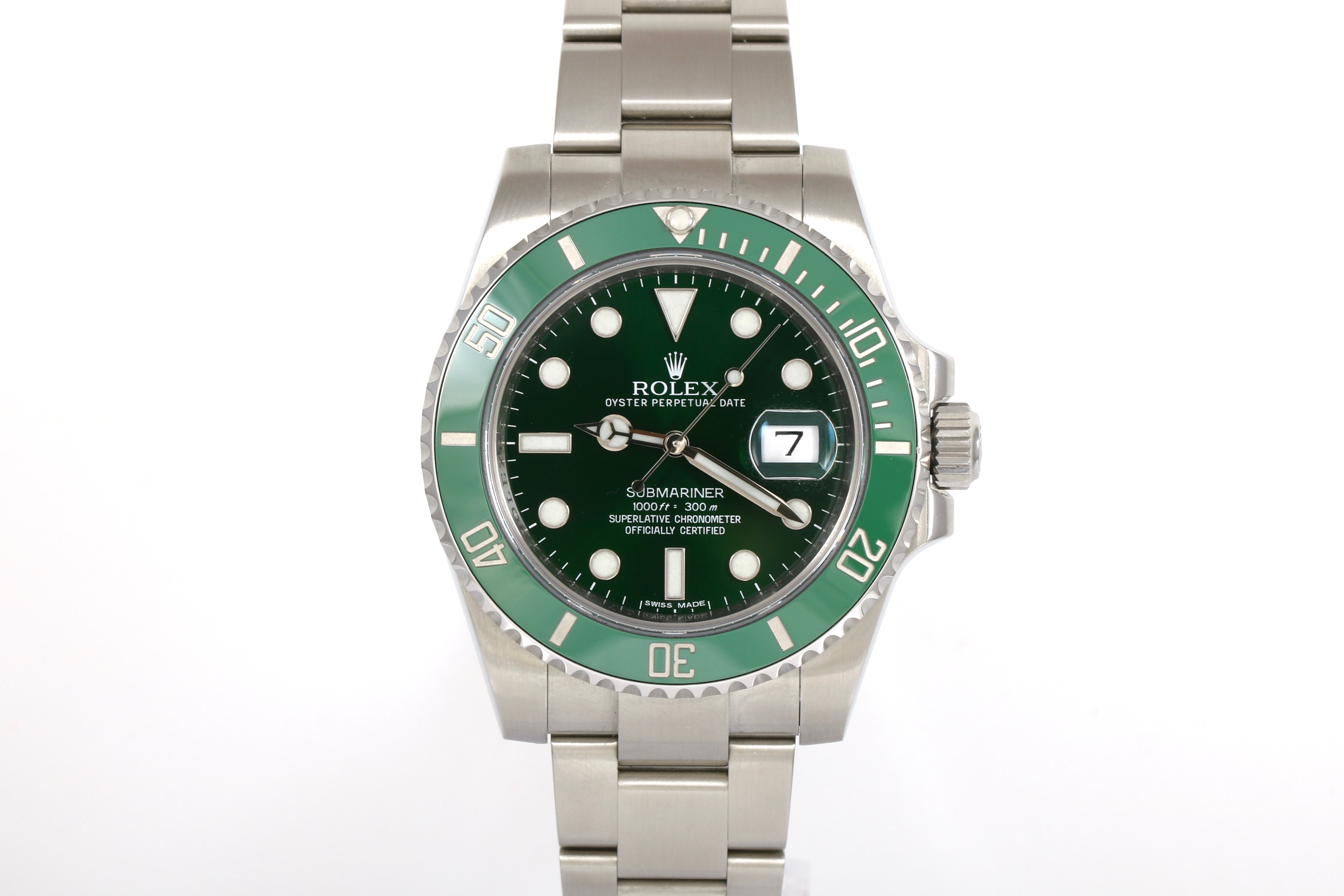 2014 Rolex Submariner Date - 116610LV (Hulk)