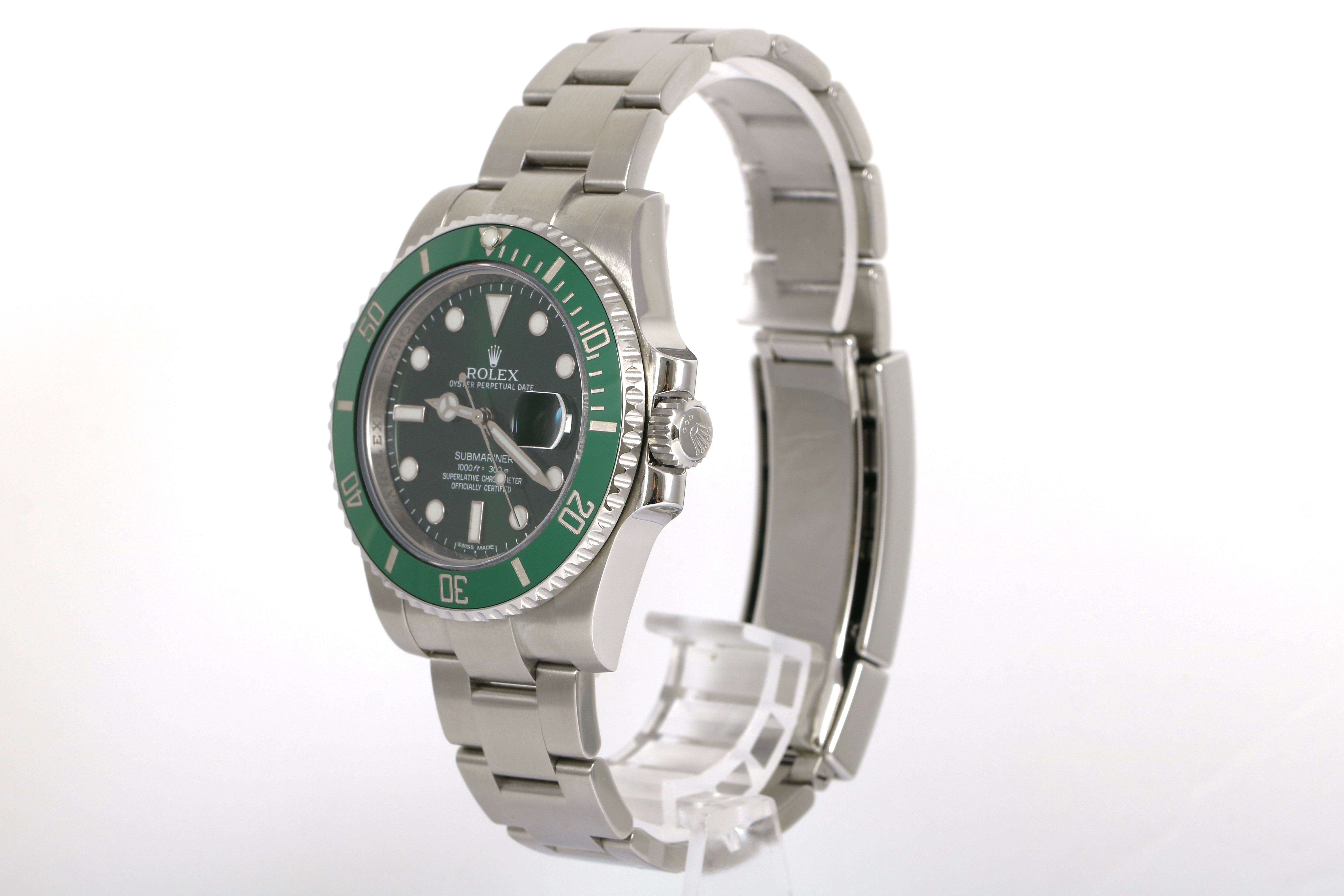 2014 Rolex Submariner Date - 116610LV (Hulk)