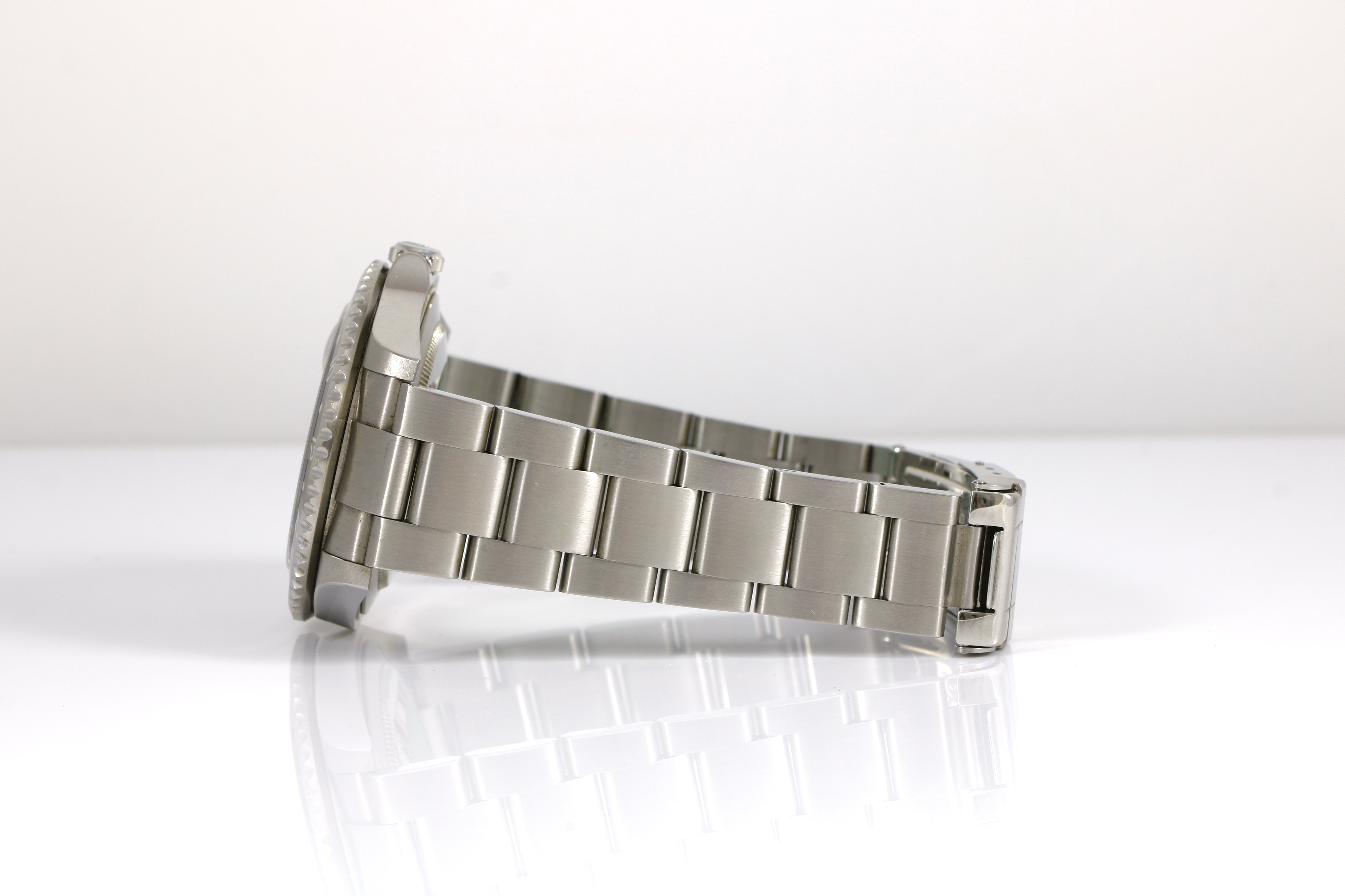 2004 Rolex GMT-MASTER II No Holes Case - 16710 (Black)